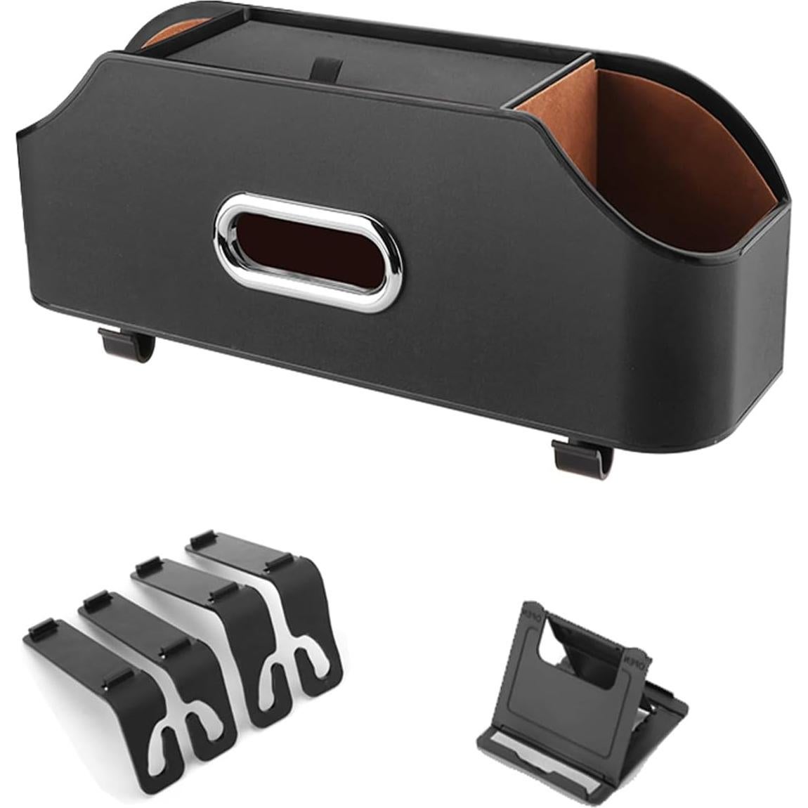 Organizador de Asiento Trasero de Coche WedFeir Negro