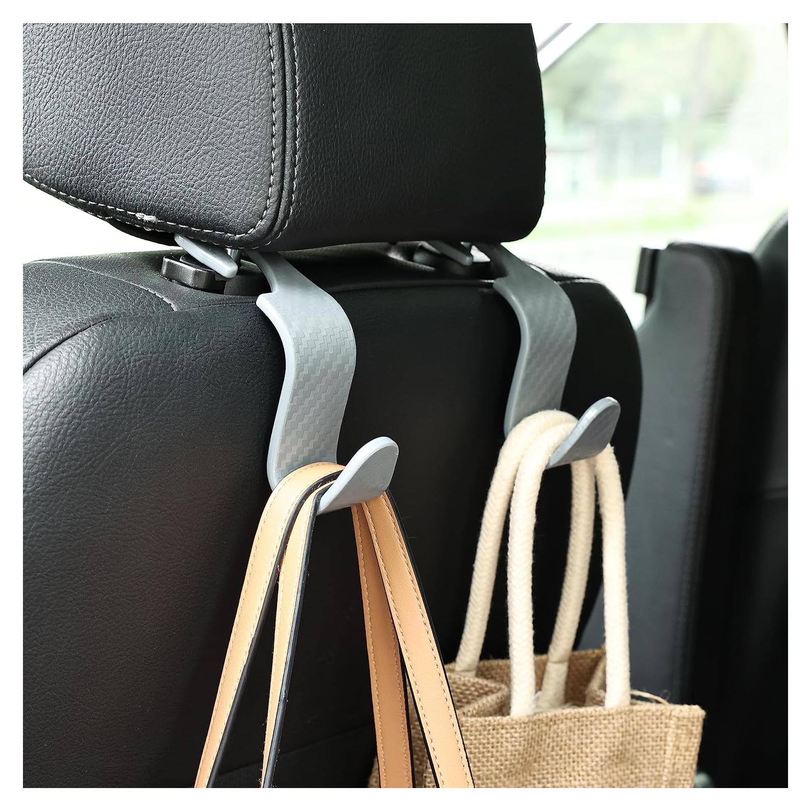 Gancho Organizador para Asiento de Coche Toiyason 4 Piezas Gris