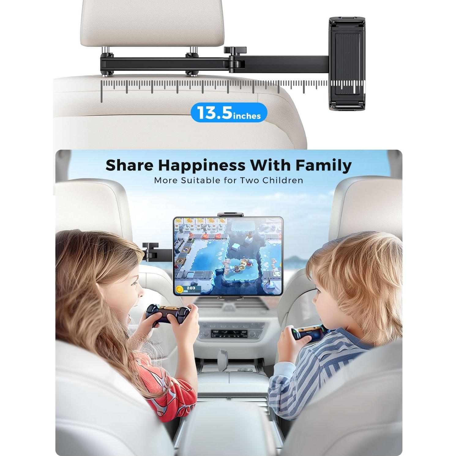 Soporte para Tableta eSamcore en Reposacabezas Coche 4.7-11"