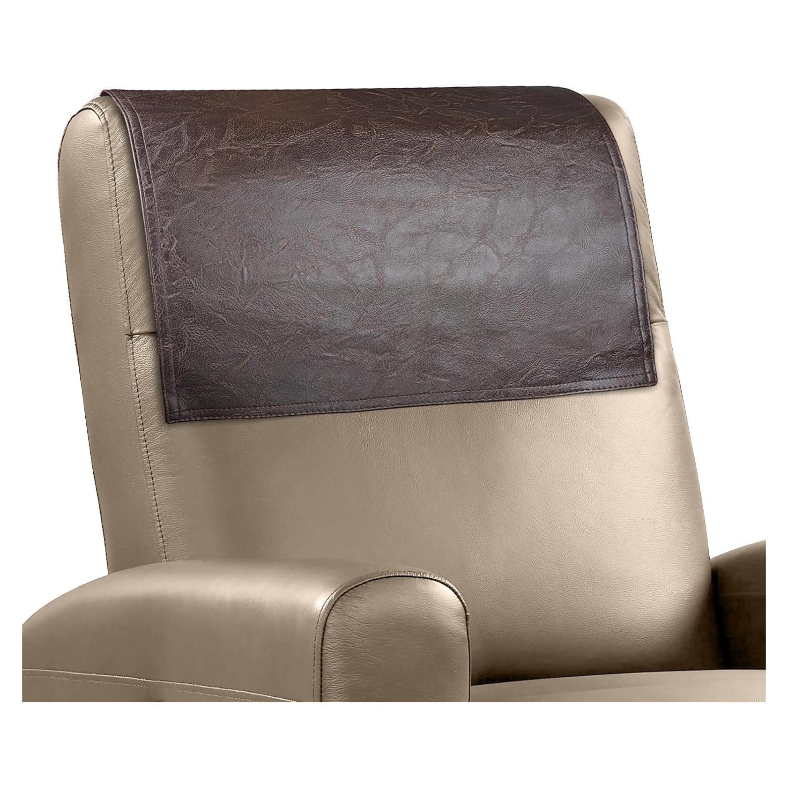 Protector de Respaldo Cuero Sintético NZDWZDN 68x43 cm Marrón