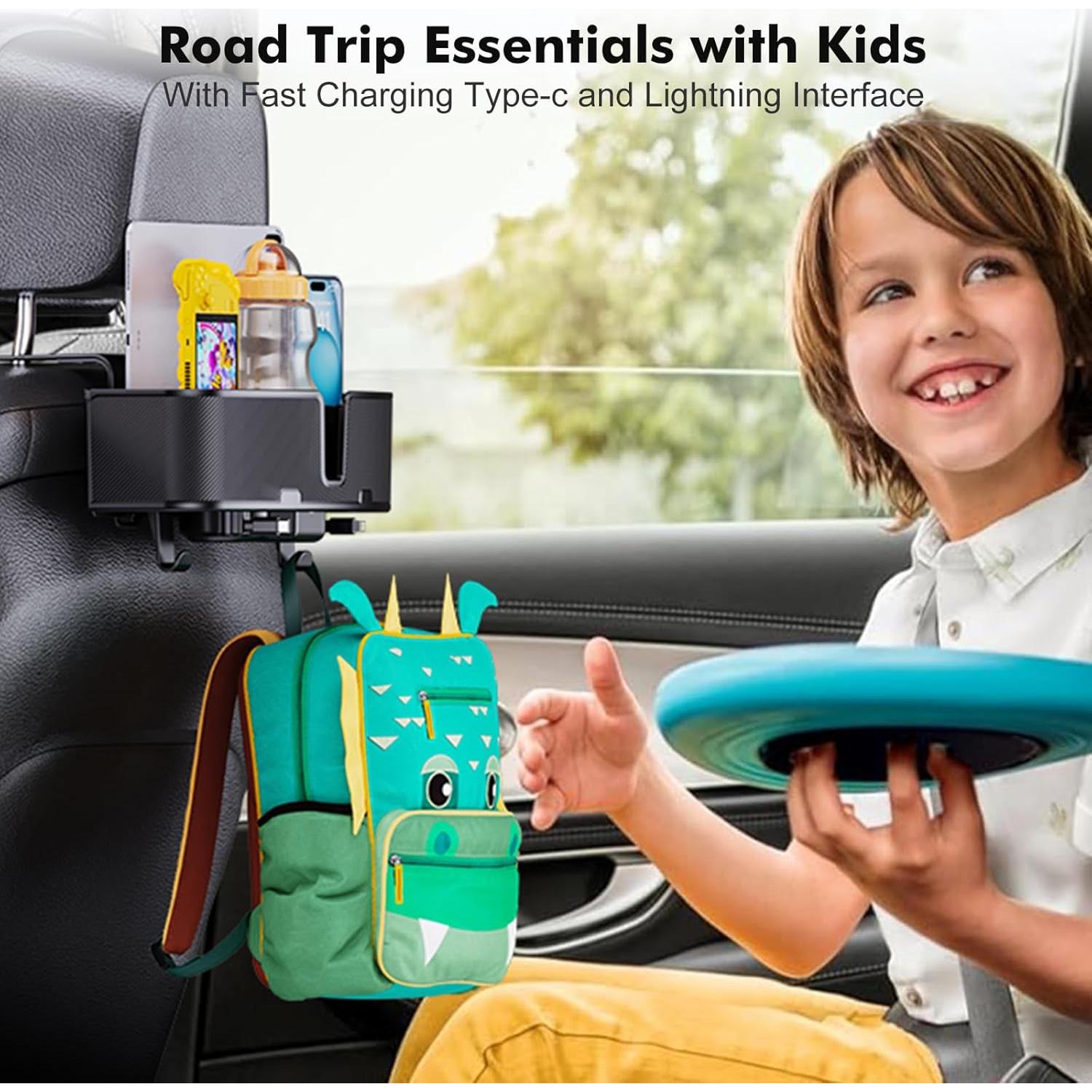 Soporte para Taza y Organizador de Asiento Trasero MAGJIEYX