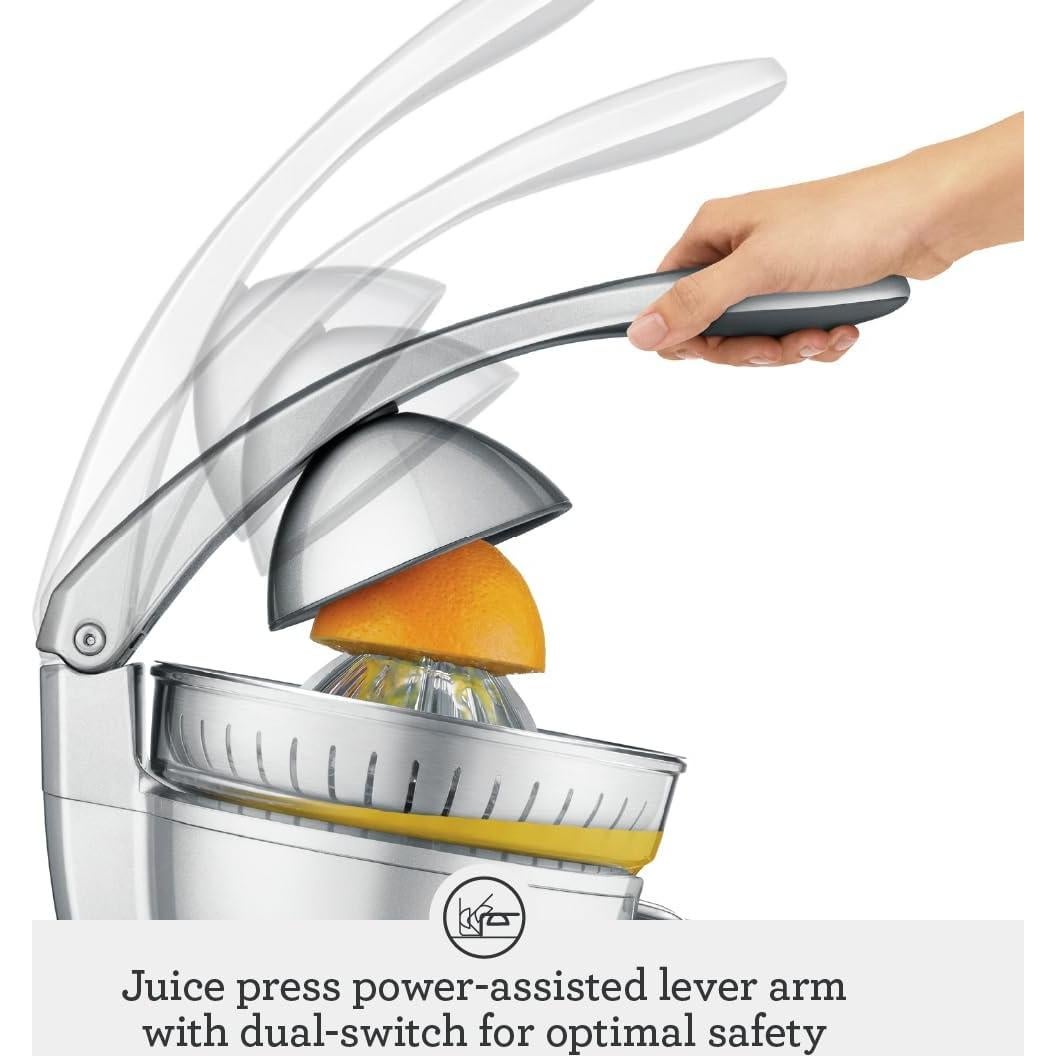 Exprimidor de Cítricos Breville BCP600SIL Motorizado Plata