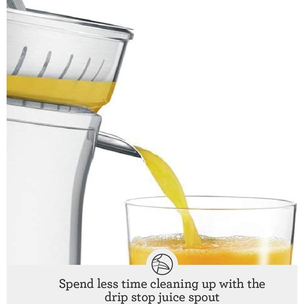 Exprimidor de Cítricos Breville BCP600SIL Motorizado Plata