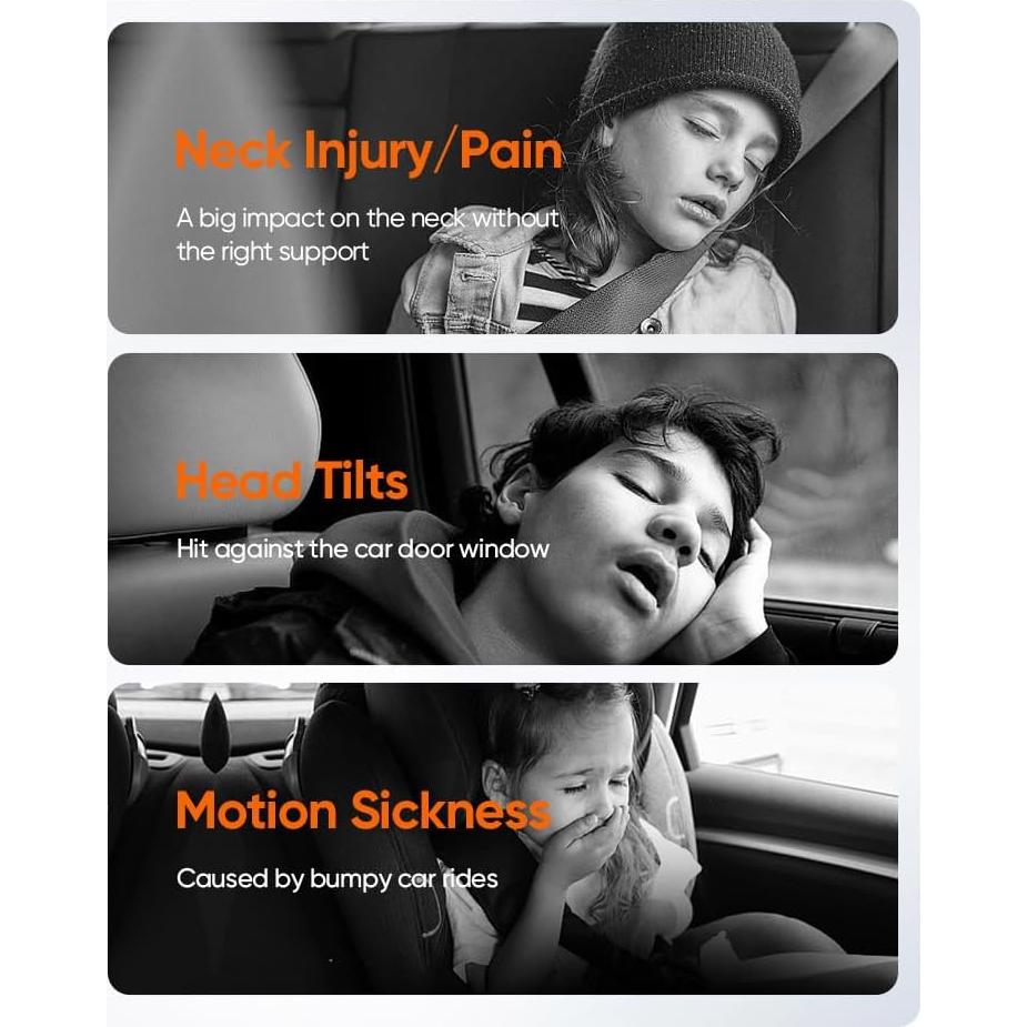 Cojín de Reposacabezas Ajustable PartsTo para Niños y Adultos