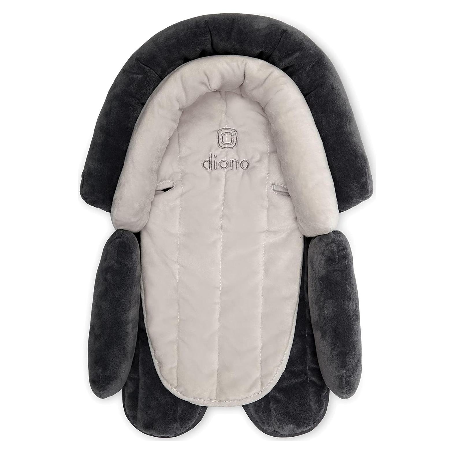 Soporte de Cabeza Diono Cuddle Soft 2-en-1 Gris Ártico