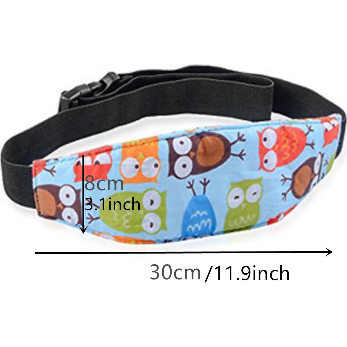 Soporte de Cabeza para Bebé 2PCS Almohada Auto Ajustable