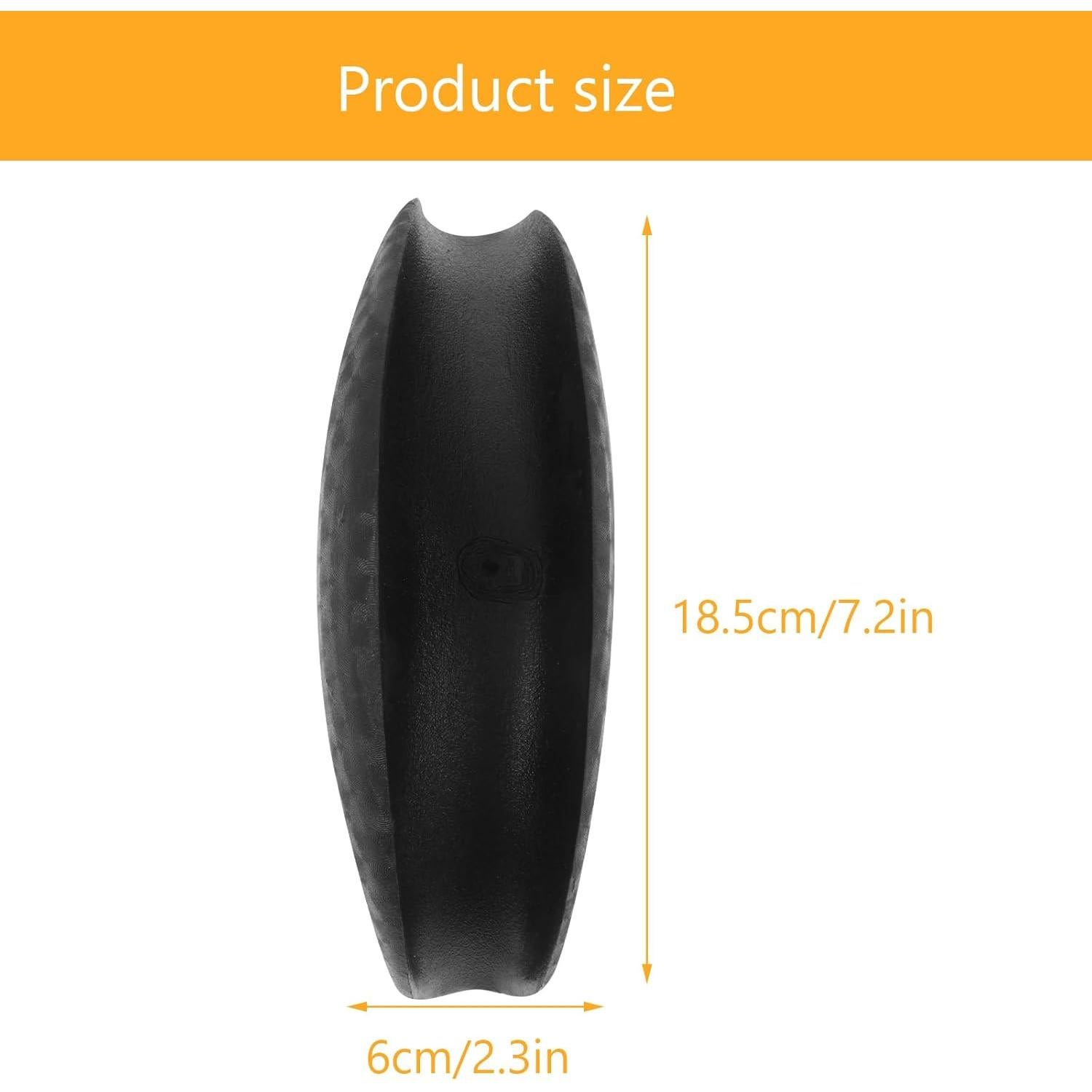 Reposacabezas de Lavabo Healeved para Shampoo Negro 18.5cm