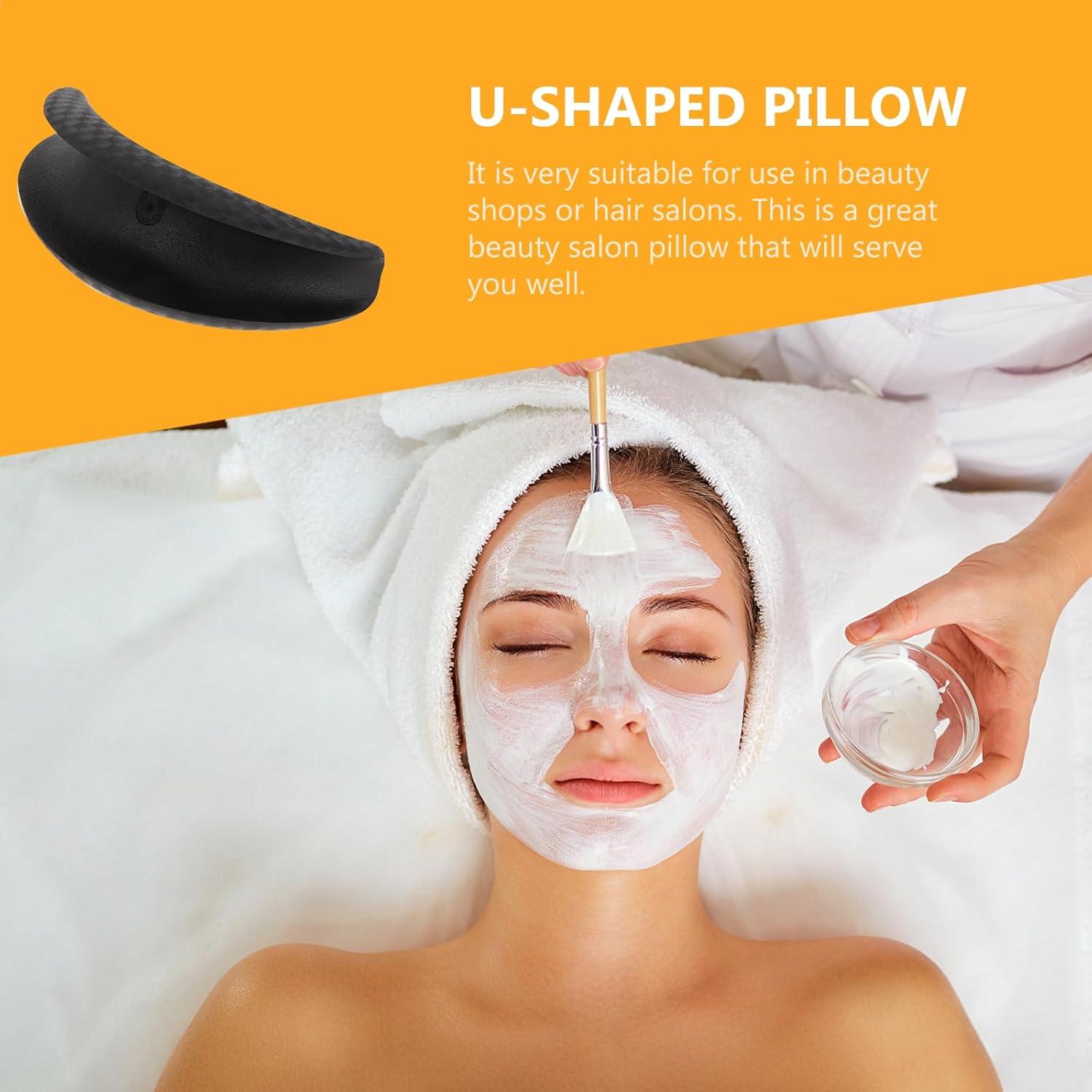 Reposacabezas de Lavabo Healeved para Shampoo Negro 18.5cm