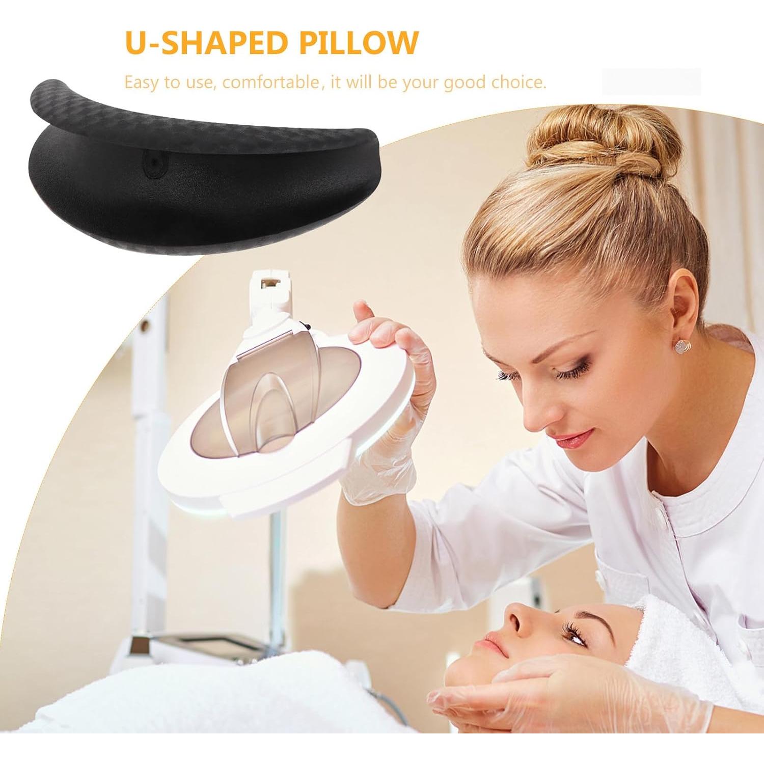 Reposacabezas de Lavabo Healeved para Shampoo Negro 18.5cm