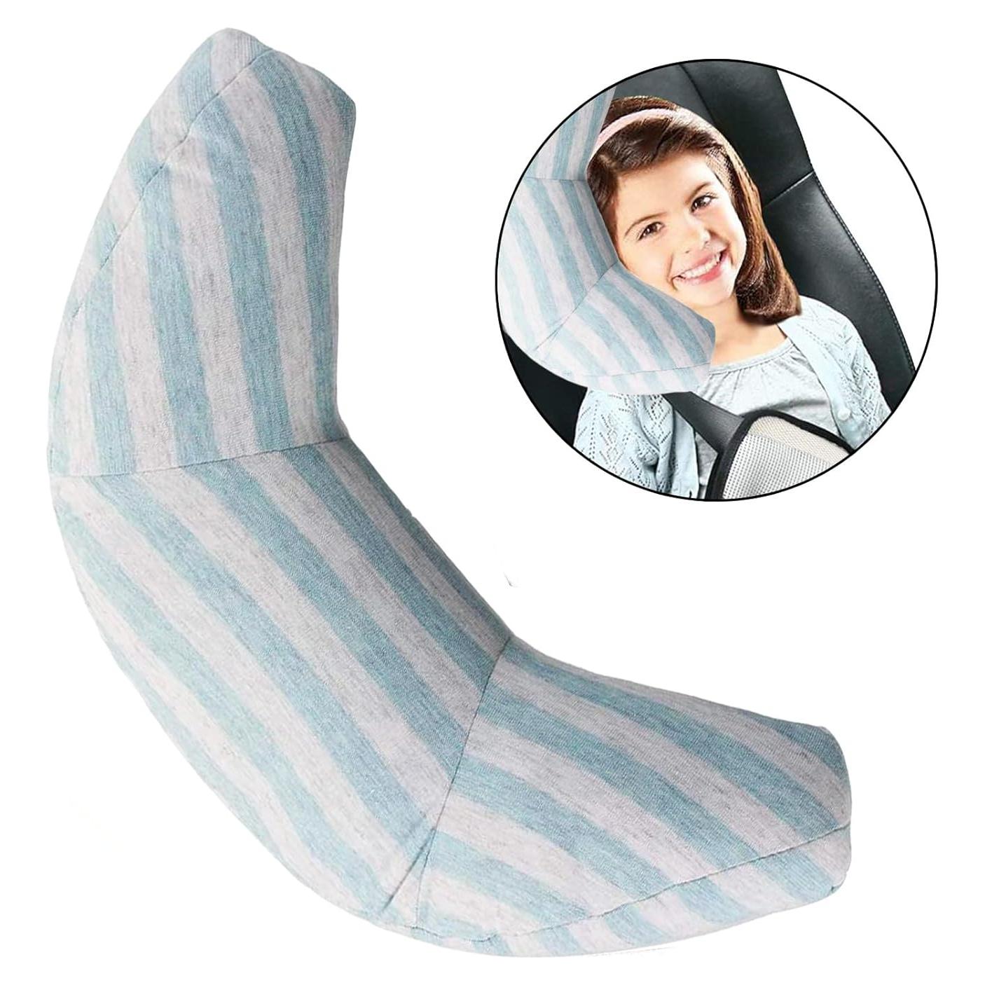 Cojín de Viaje para Coche WenMei Soporte Cuello Niños Verde