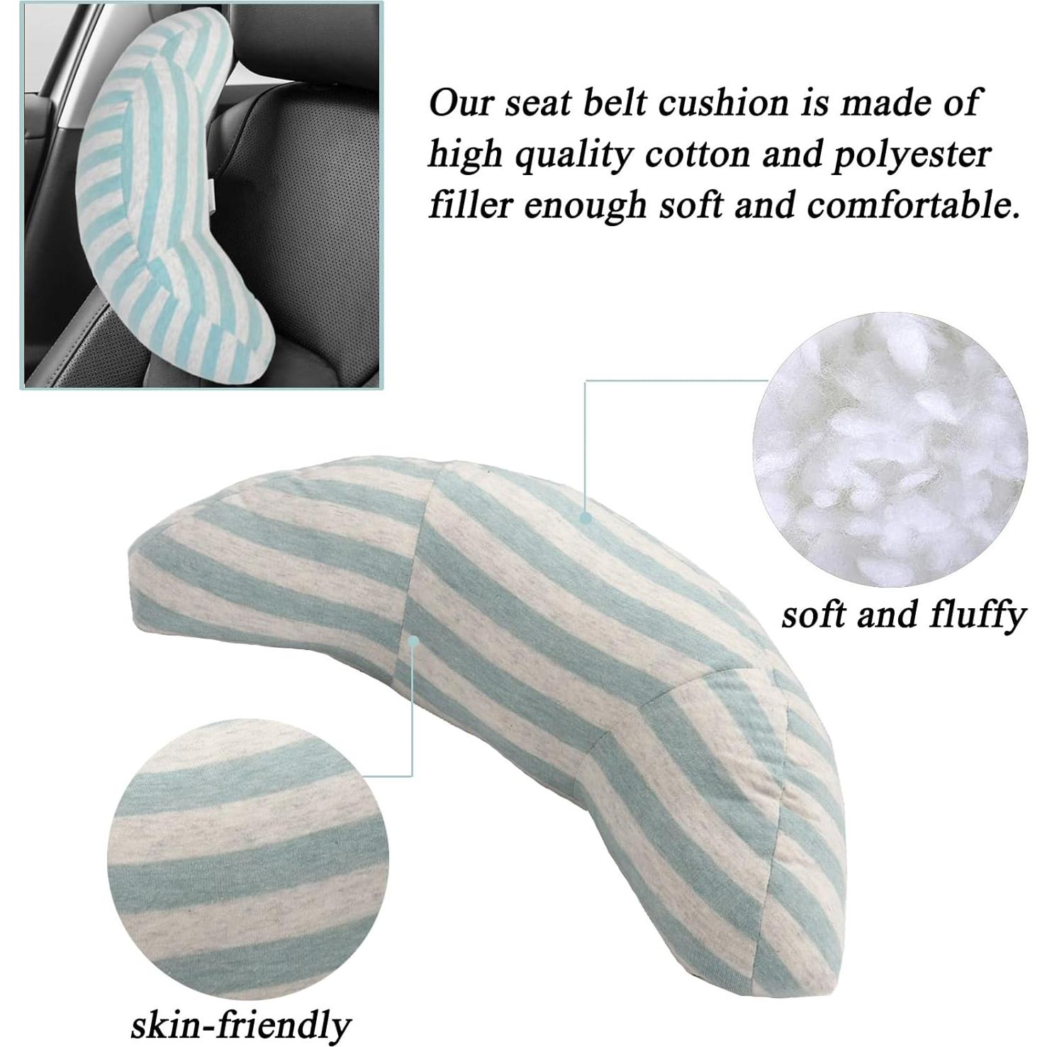 Cojín de Viaje para Coche WenMei Soporte Cuello Niños Verde