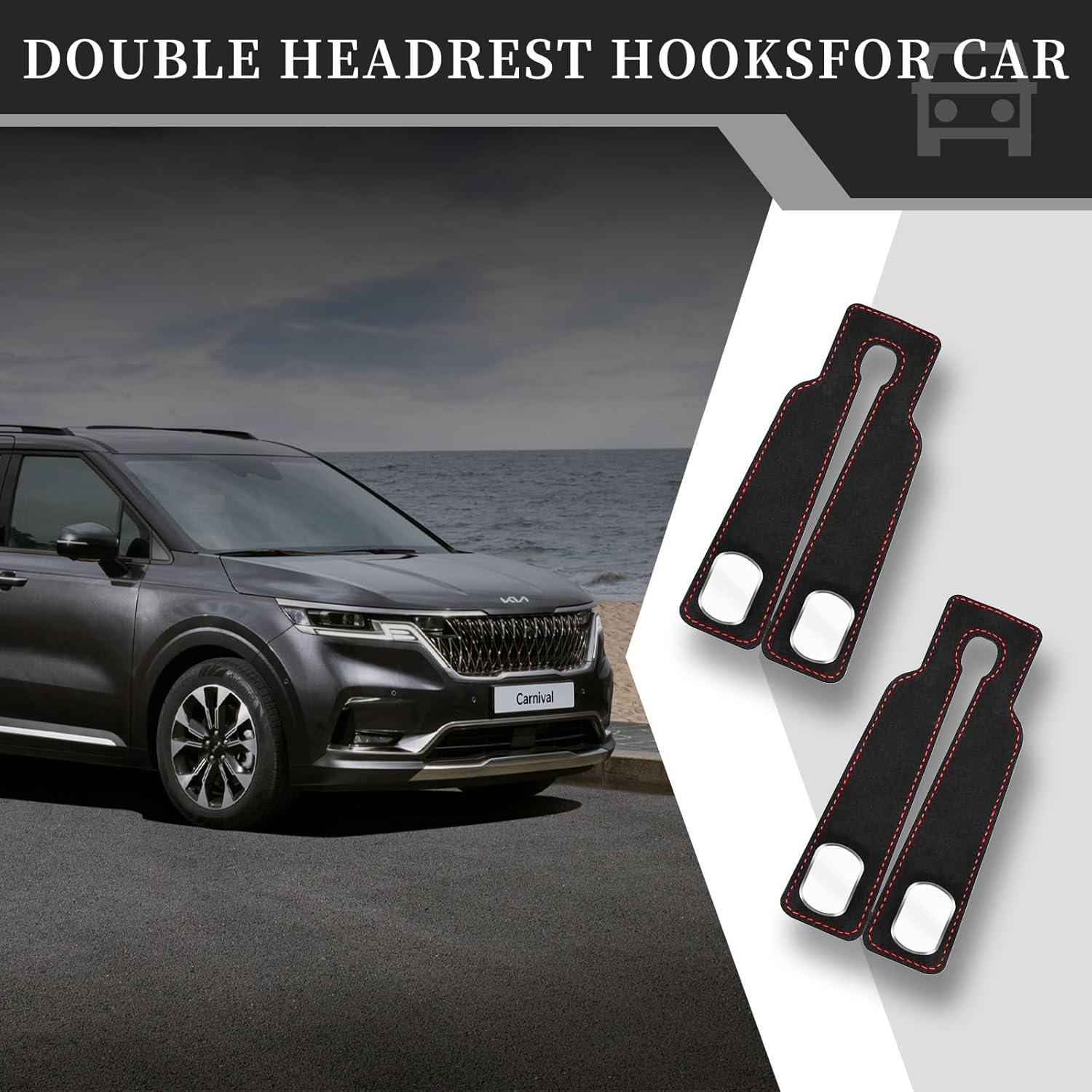 Ganchos de Almacenamiento para Reposacabezas Tasttin - Paquete de 4