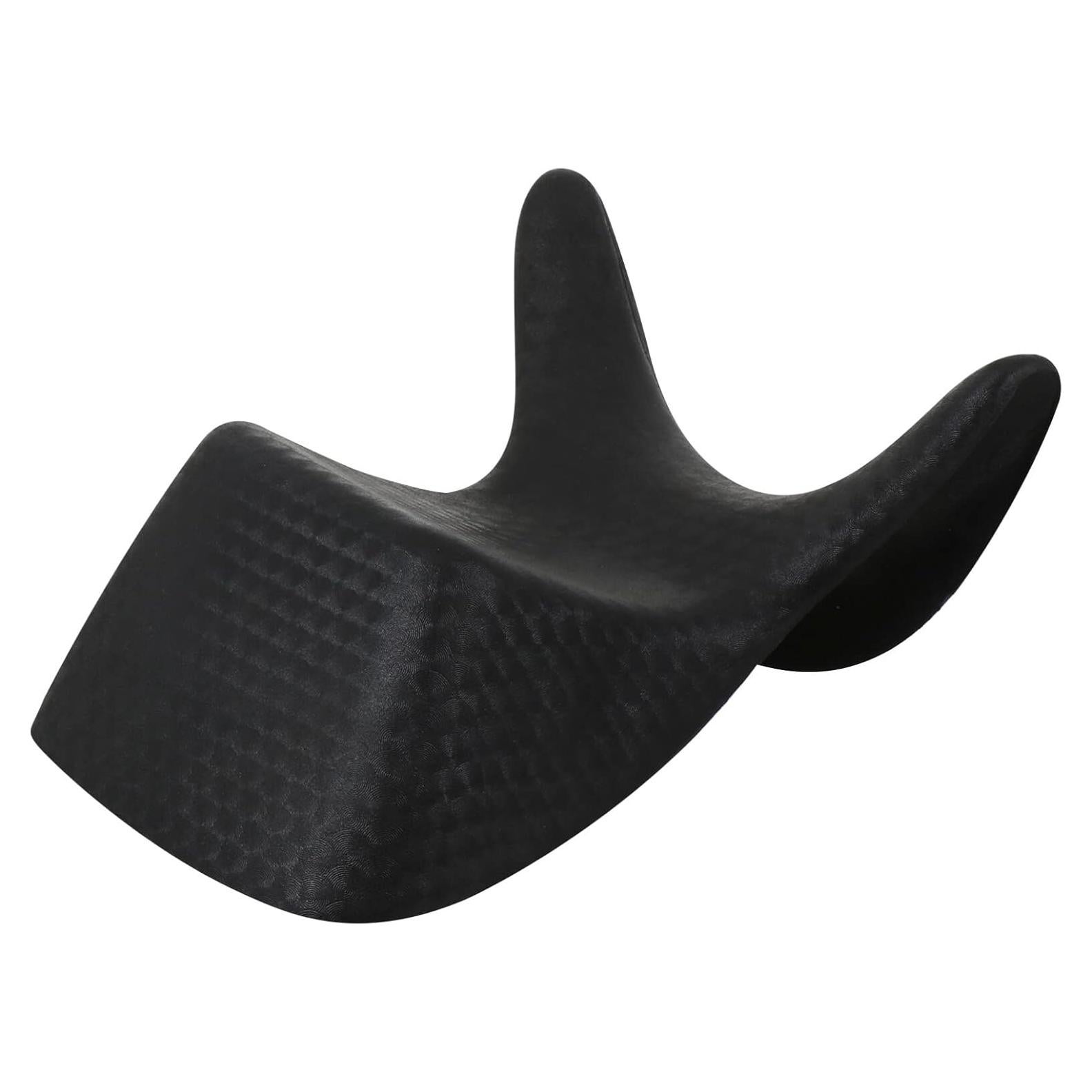 Cojín de Reposacabezas Beaupretty para Lavabo Negro 20x21cm