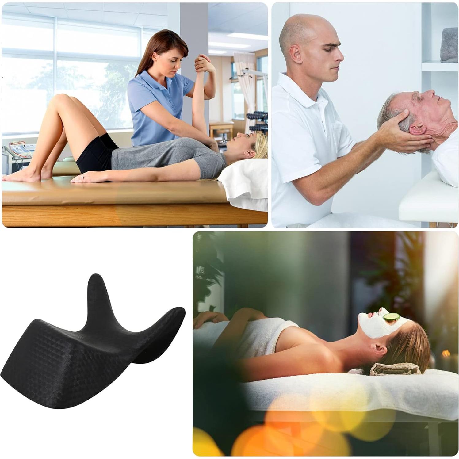 Cojín de Reposacabezas Beaupretty para Lavabo Negro 20x21cm