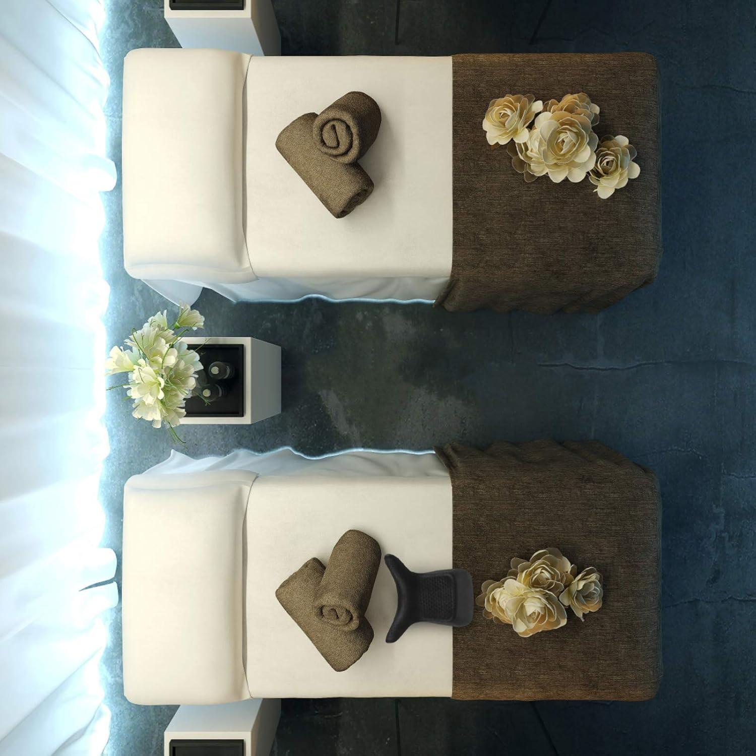 Cojín de Reposacabezas Beaupretty para Lavabo Negro 20x21cm