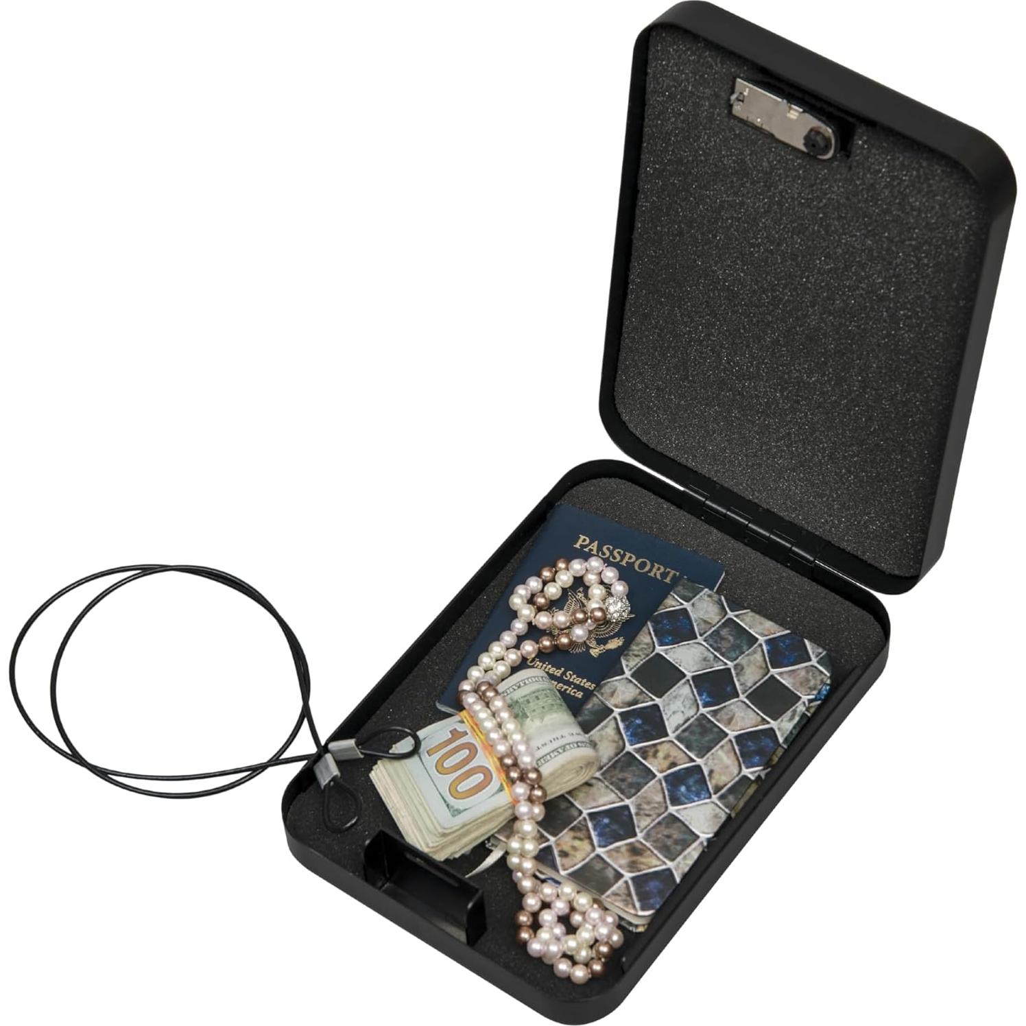 Caja Fuerte Mini FireKing 25,4x17,8x5,1cm Portátil