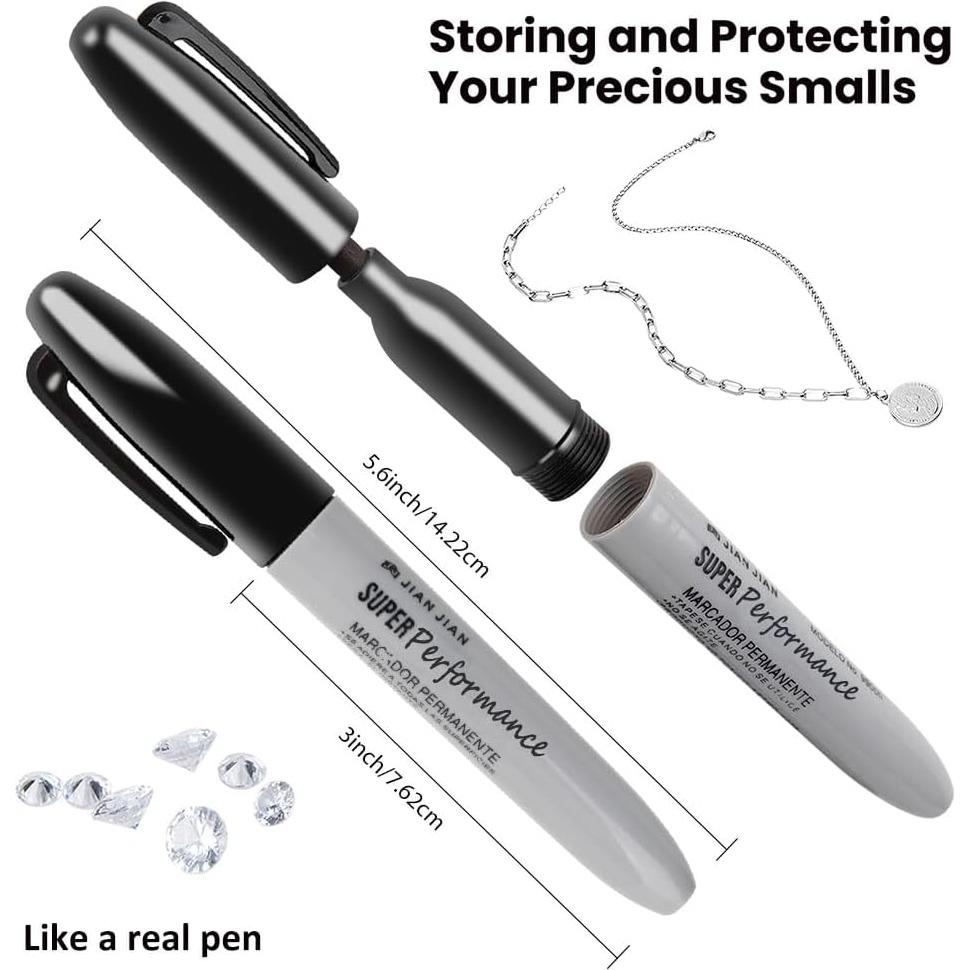 Bolígrafo Falso Caja Fuerte BARGIFTS Almacenamiento Oculto