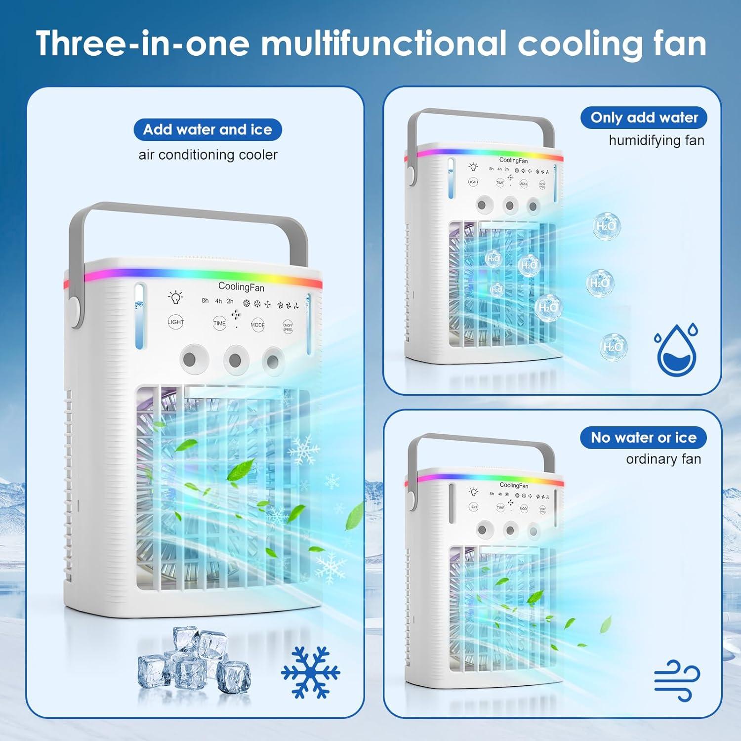 Acondicionador de Aire Portátil 4-en-1 Shenzhen 1000mL