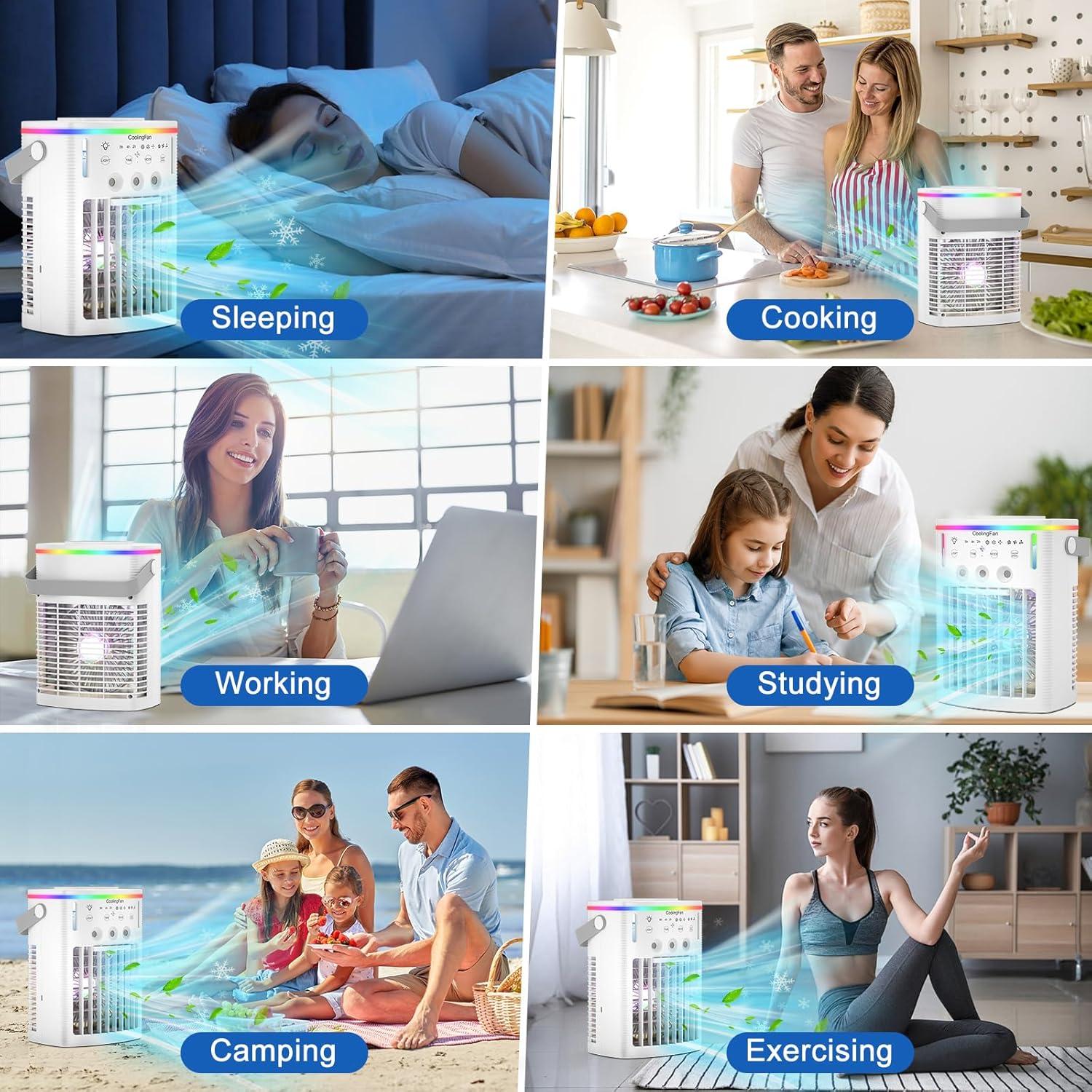 Acondicionador de Aire Portátil 4-en-1 Shenzhen 1000mL