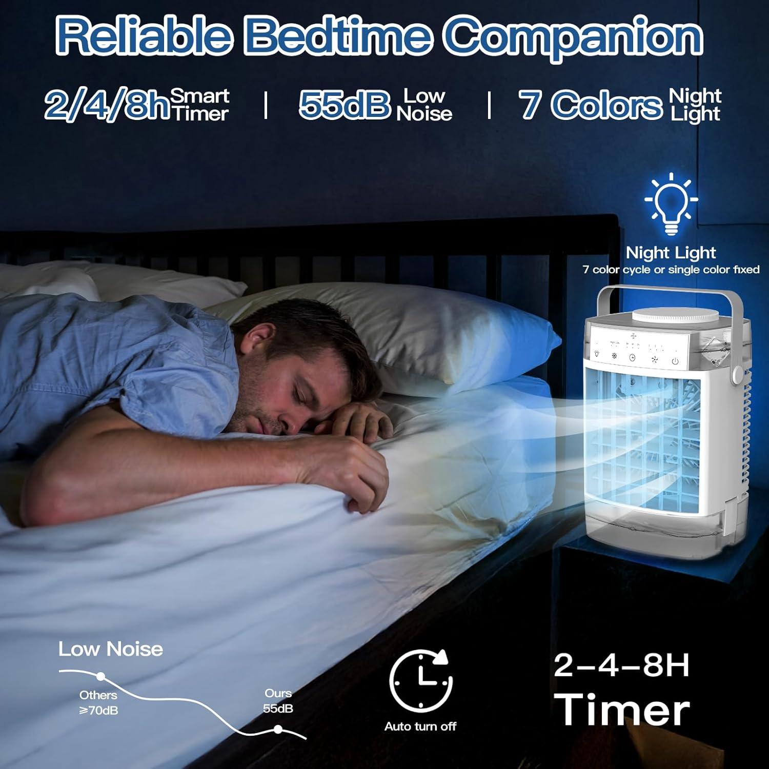 Acondicionador de Aire Portátil ToTopPioneer CF-626R 1600ml