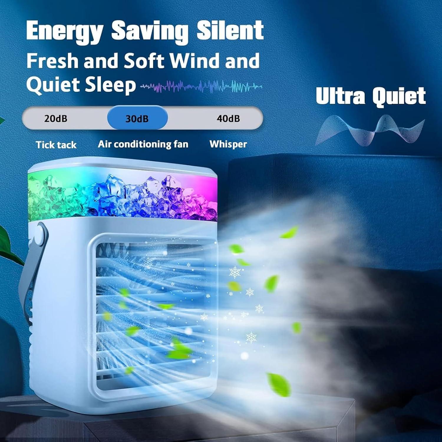 Aire Acondicionado Portátil Himviod H2201 3 Velocidades 450ml