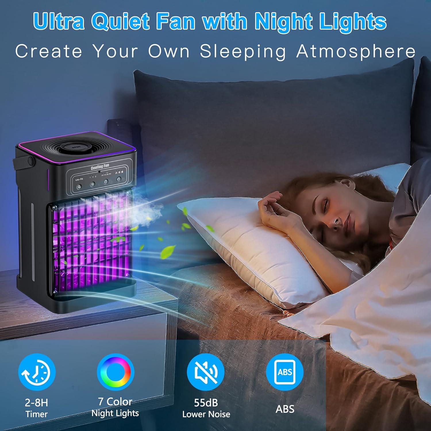 Aire Acondicionado Portátil Podafu MX003 4-en-1 1.36kg