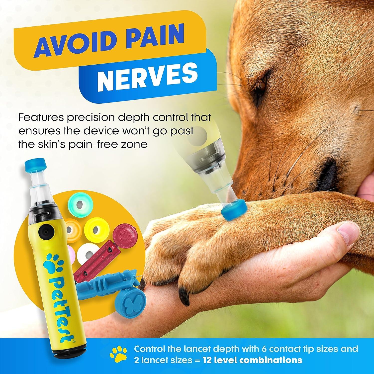 Dispositivo de Punción Sin Dolor PetTest Genteel 2024