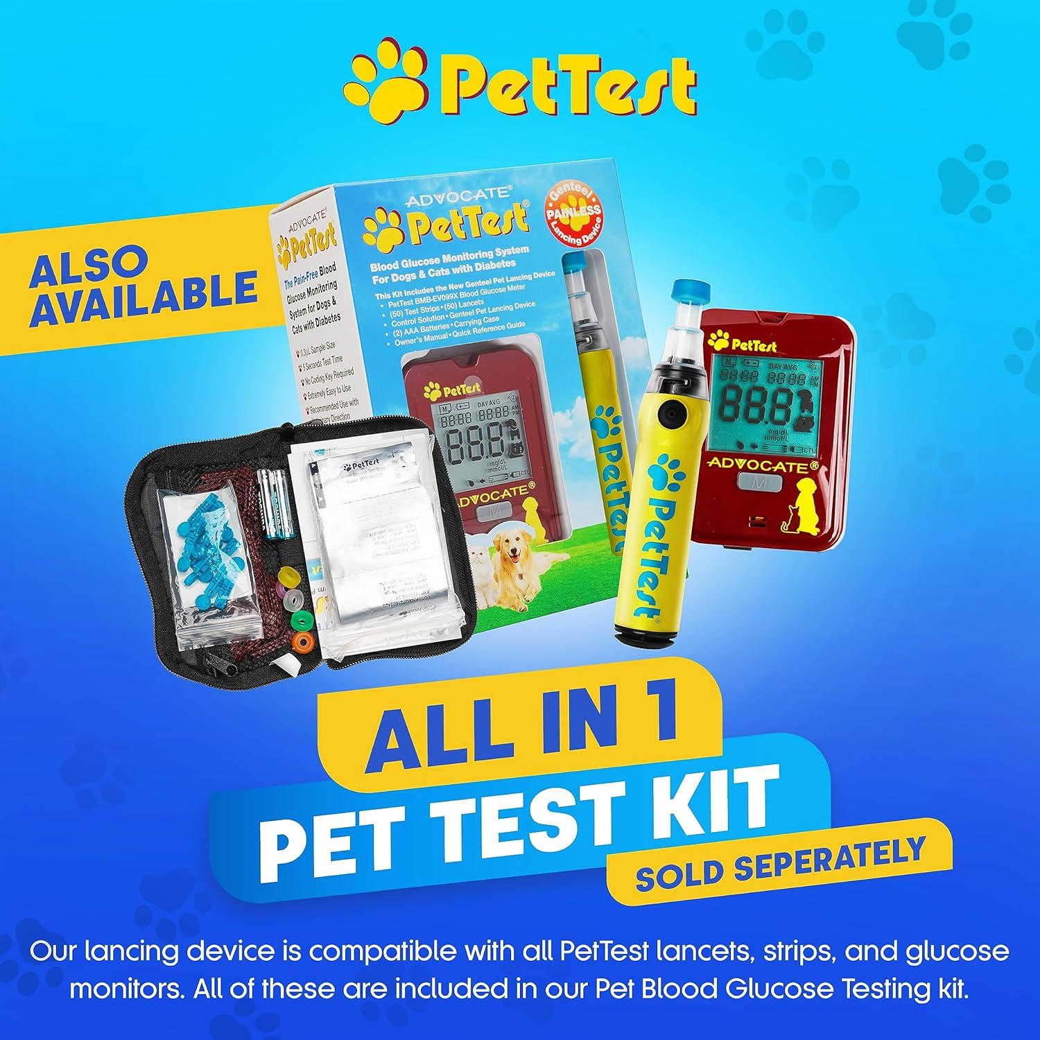 Dispositivo de Punción Sin Dolor PetTest Genteel 2024