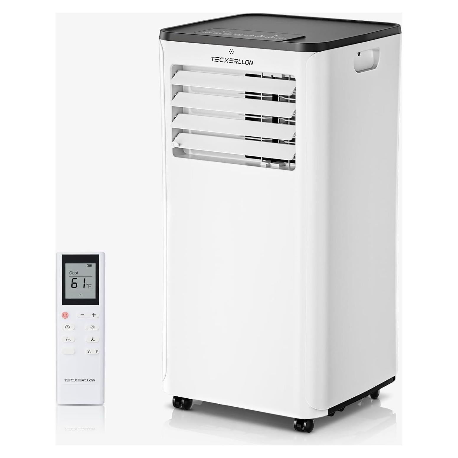 Aire Acondicionado Portátil 10,000 BTU TECXERLLON 4-en-1