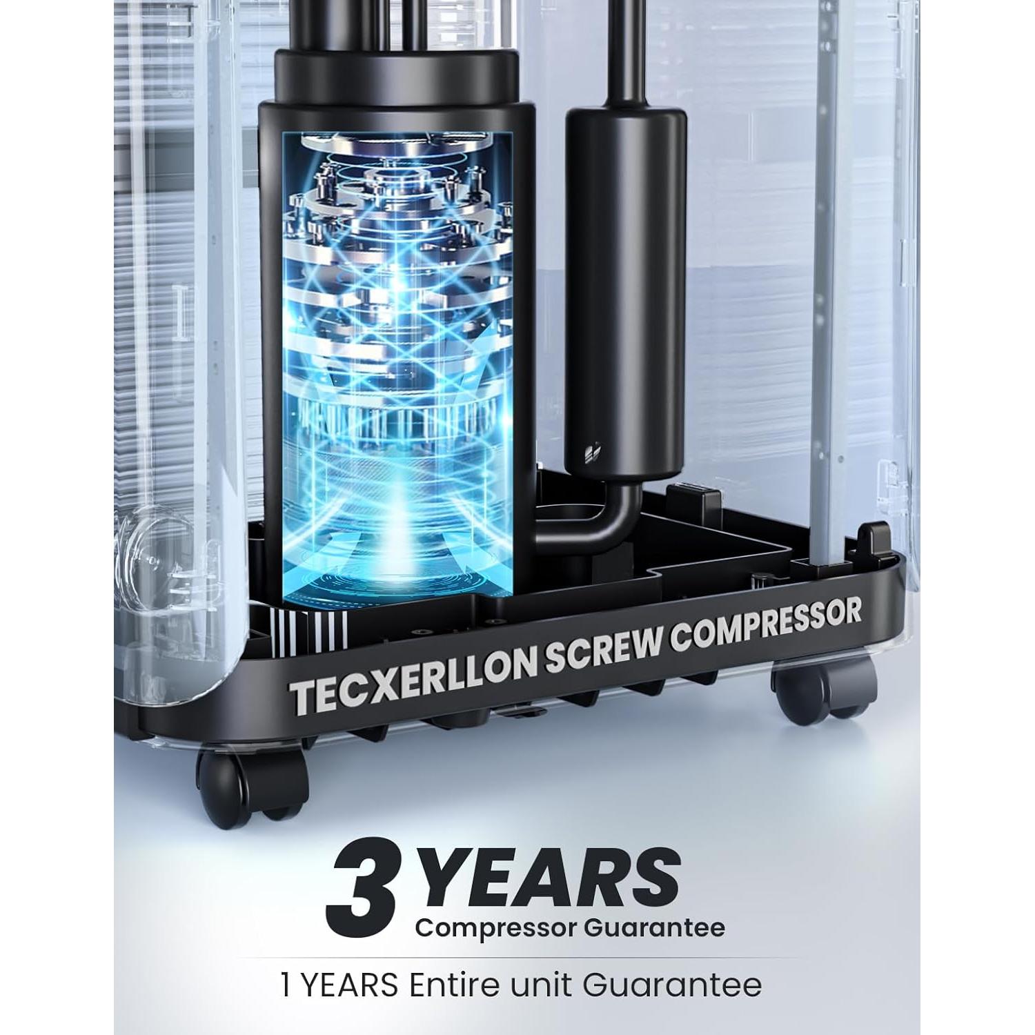 Aire Acondicionado Portátil 10,000 BTU TECXERLLON 4-en-1