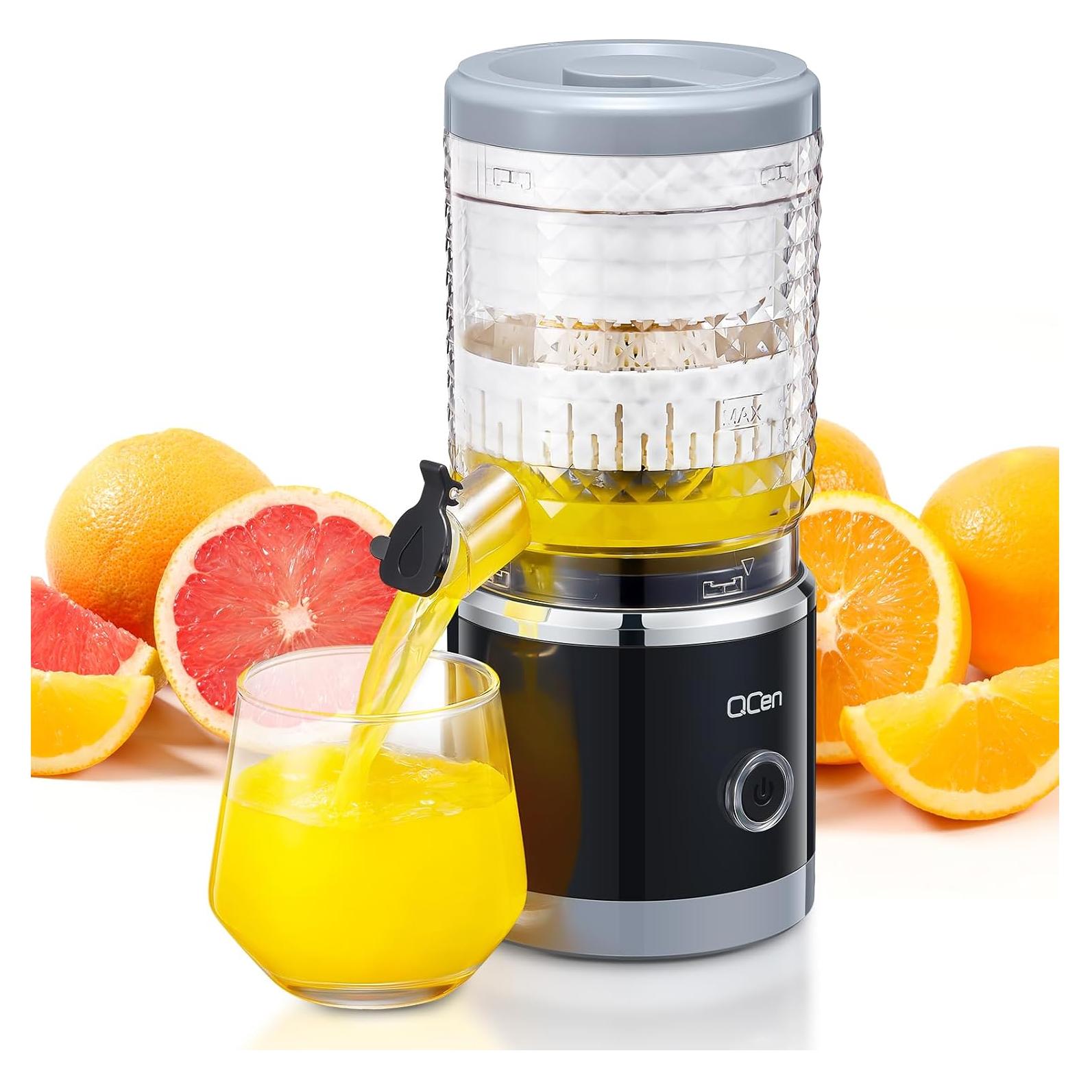 Exprimidor Eléctrico de Cítricos QCen FE002B 90W Negro