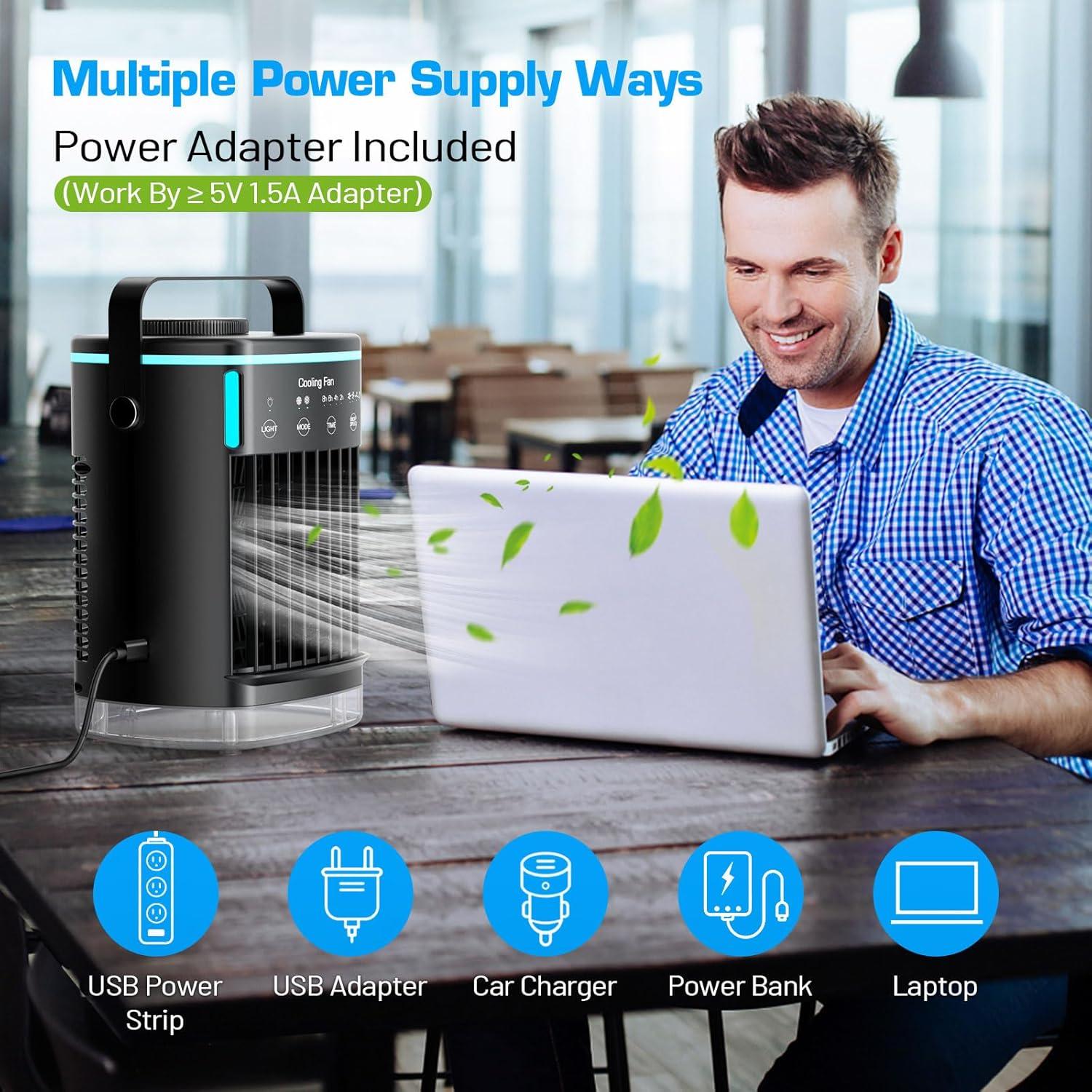 Acondicionador de Aire Portátil Kopado CF-006A 4 Velocidades