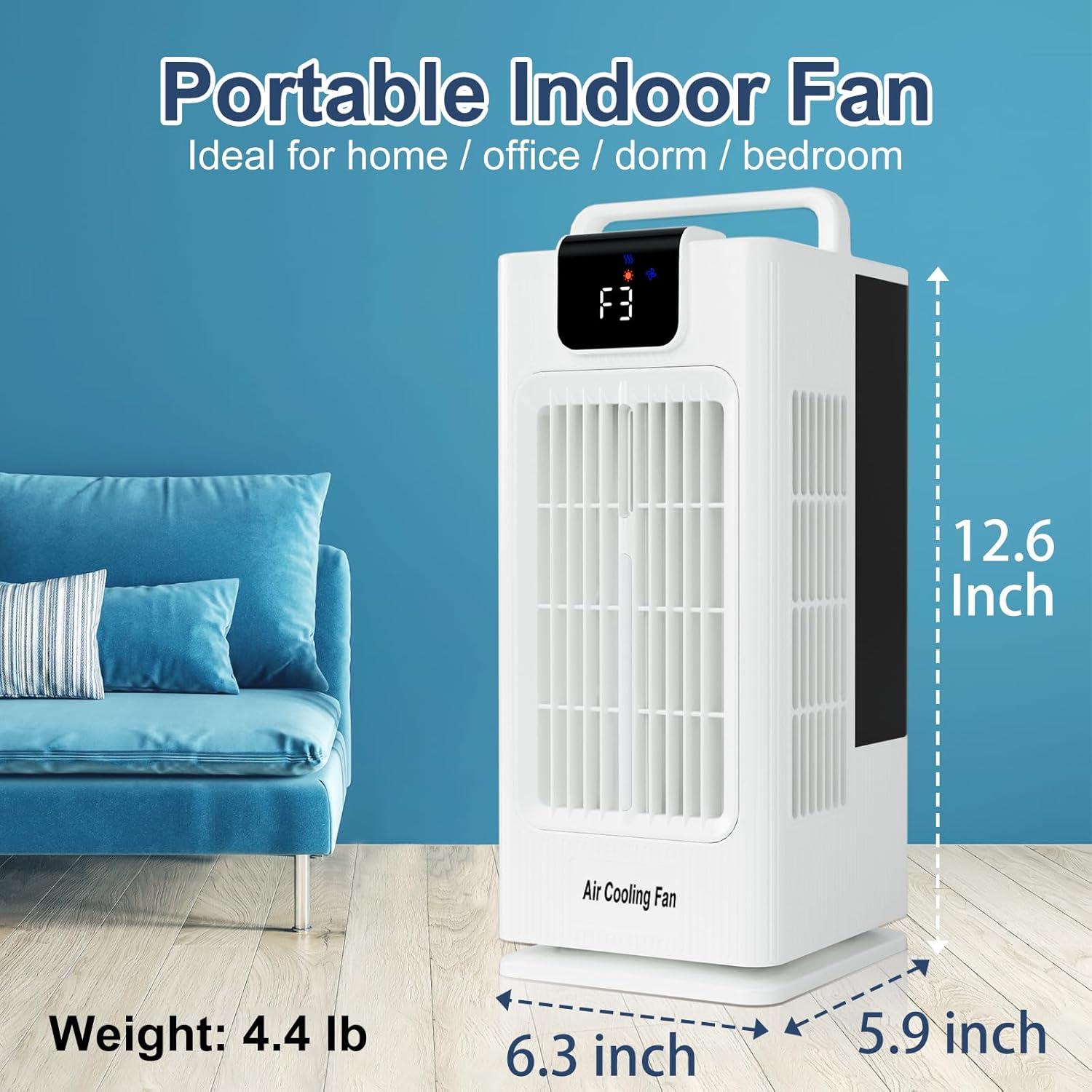 Ventilador Evaporativo Sugoiti F10 4 Velocidades 2L Control Remoto