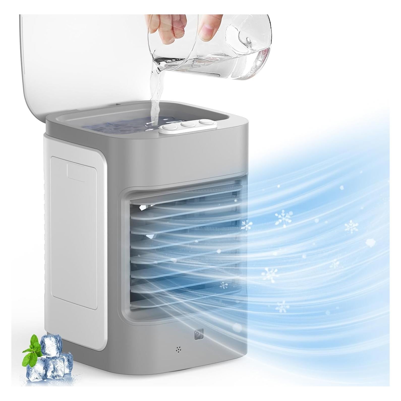 Aire Acondicionado Mini Portátil BIESQYA 3-en-1 0.82kg