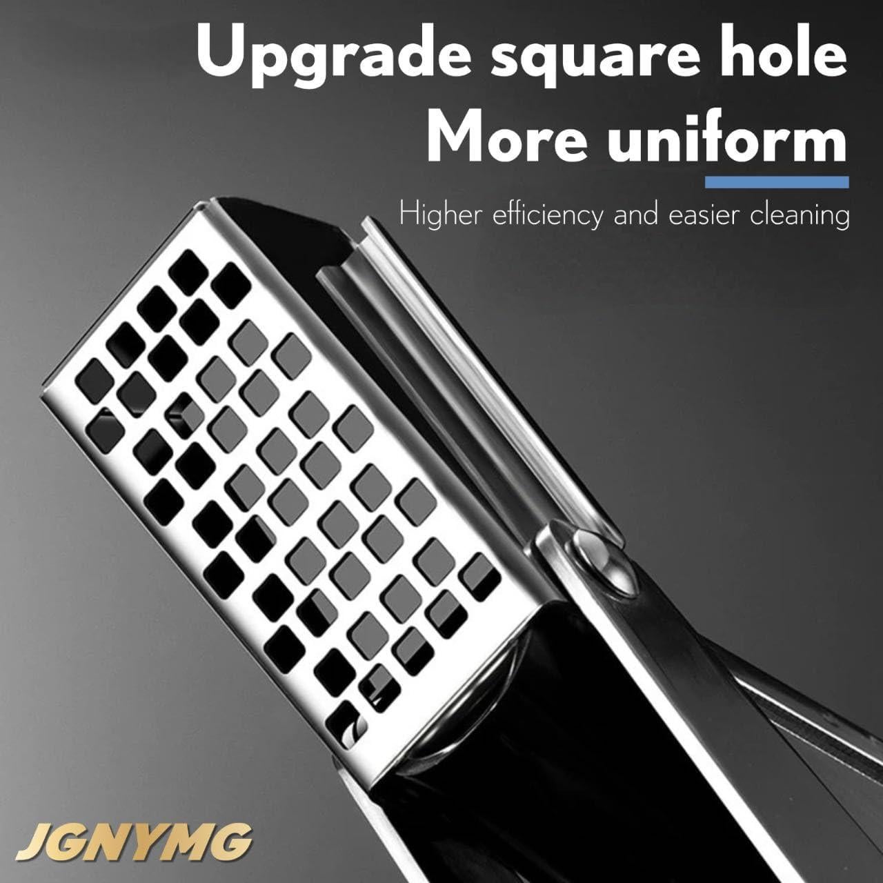 Prensa de Ajo JGNYMG de Acero Inoxidable, Multiusos y Ergonómica