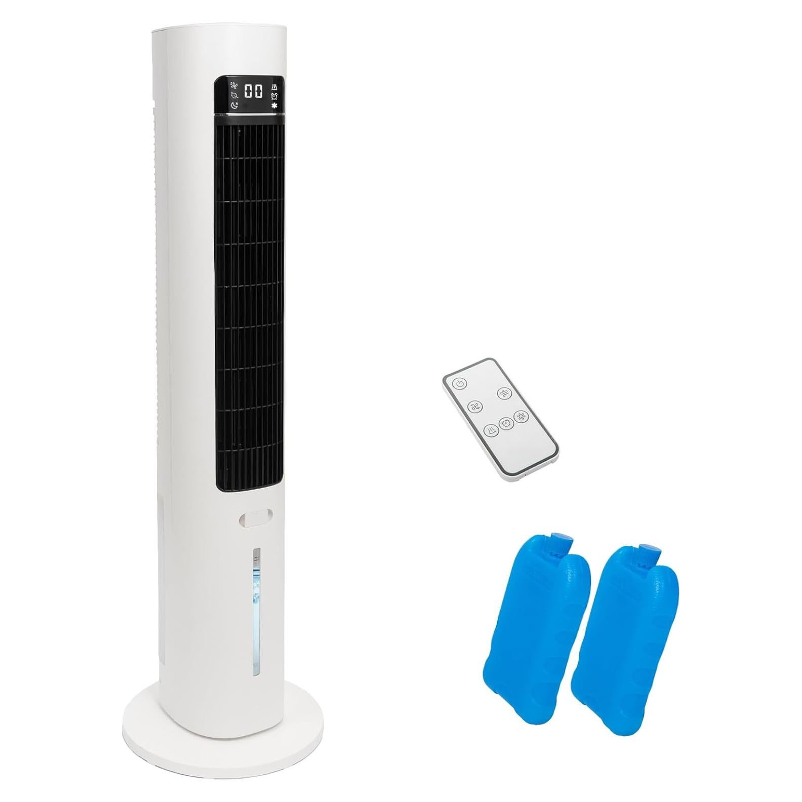 Enfriador de Aire Evaporativo AZOUTDOOR 70° Oscilante 3L