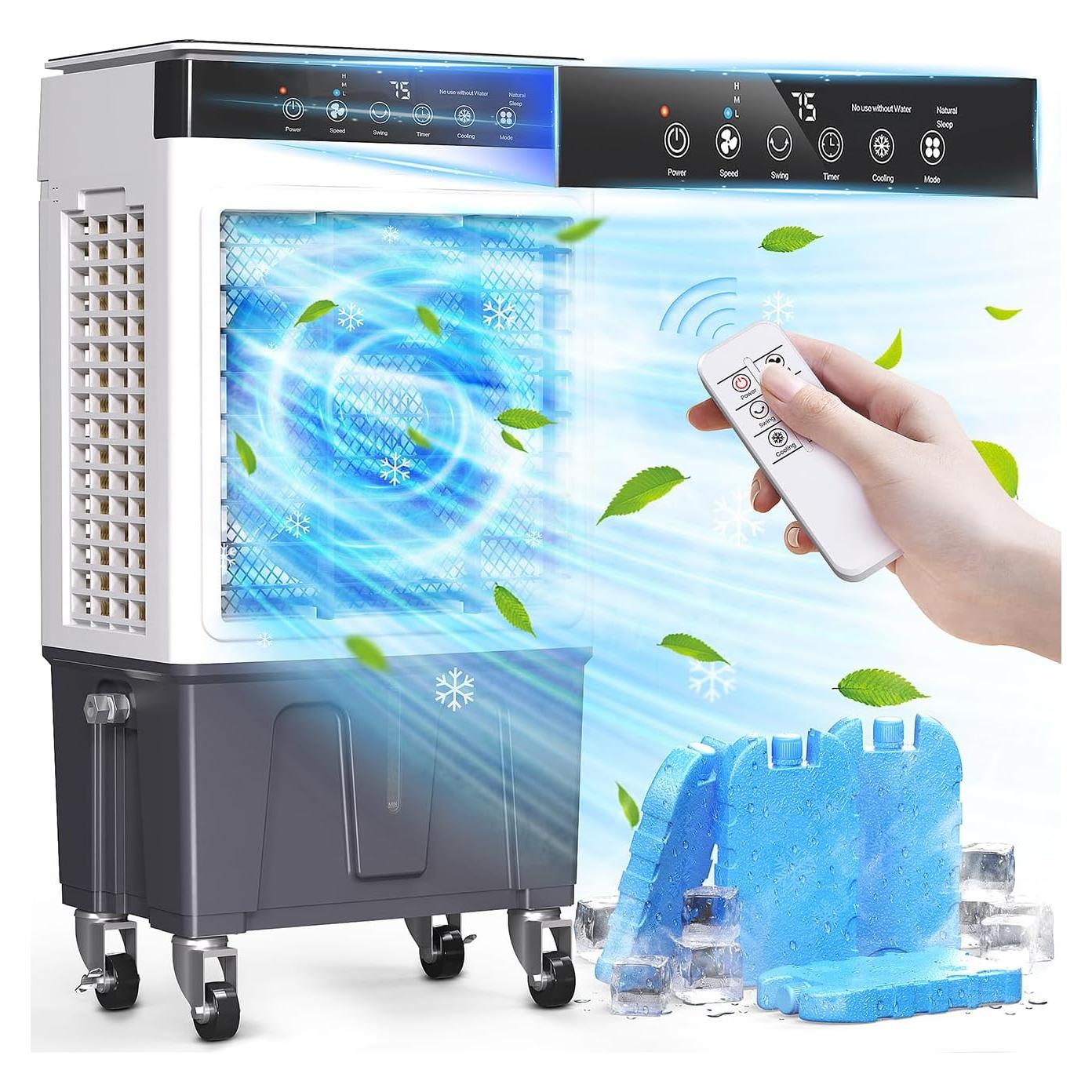 Enfriador de Aire Evaporativo Riseon ACF-23AR 3 en 1 24.6L