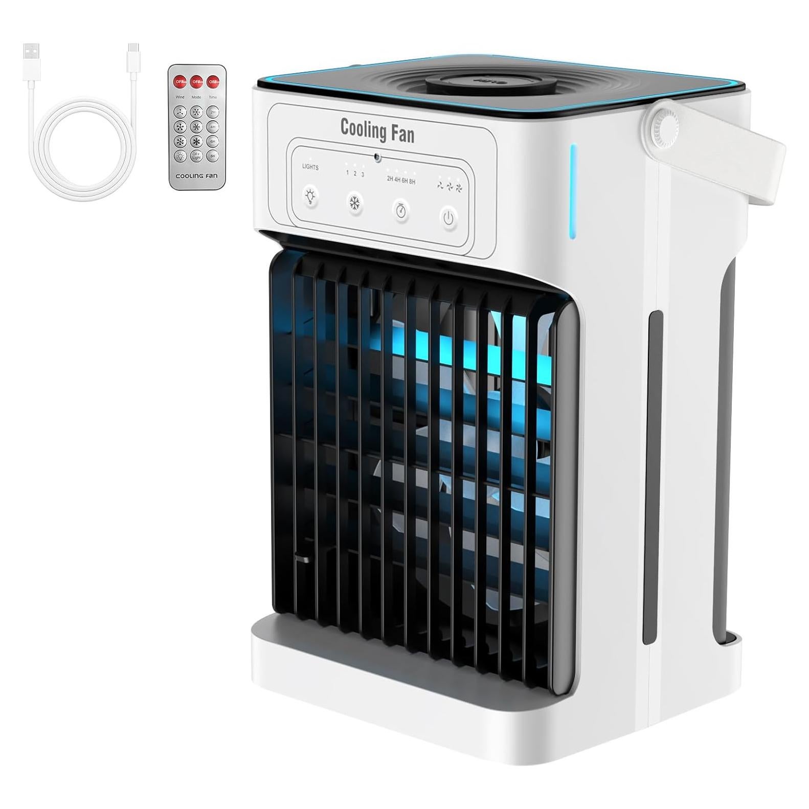 Acondicionador de Aire Portátil TIOKVIOP MX003 1100ml 3 Velocidades