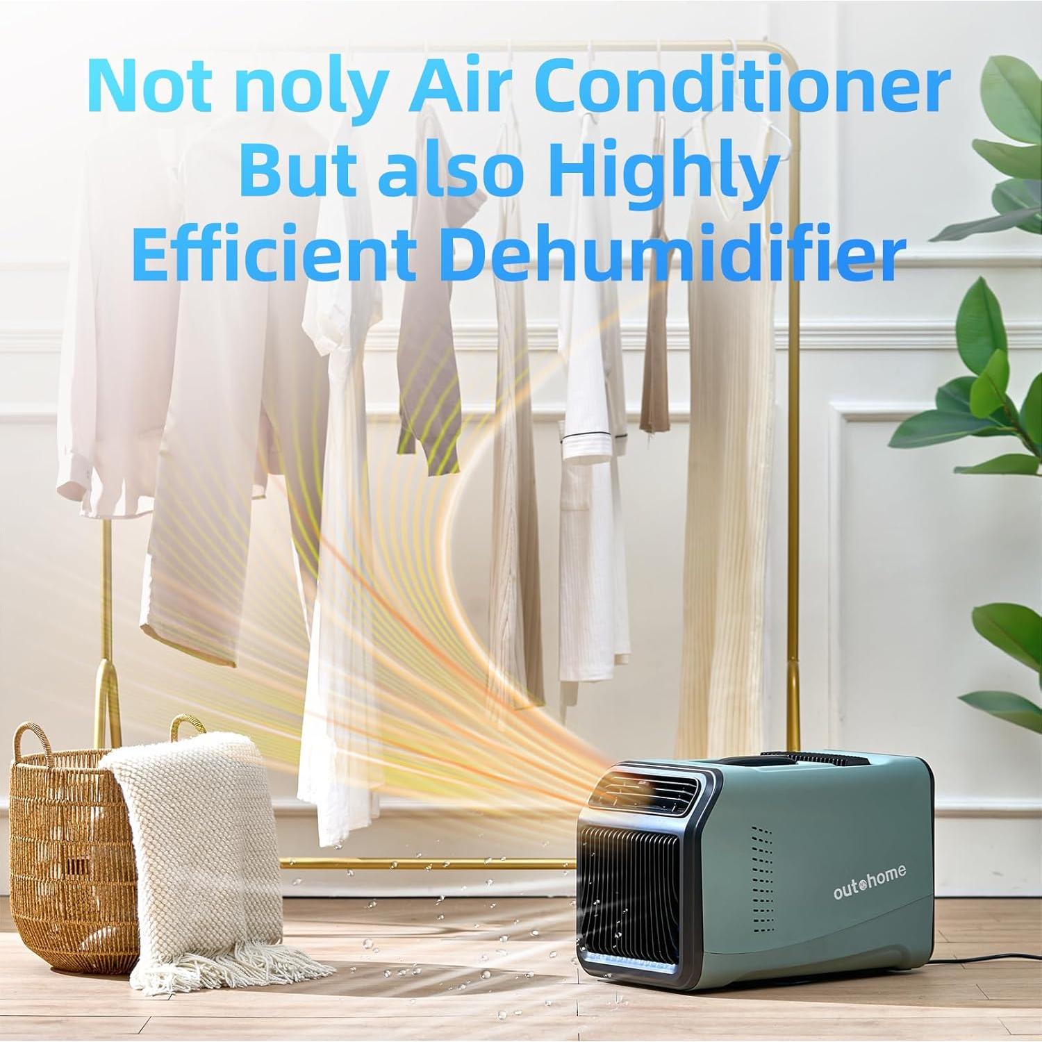 Aire Acondicionado Portátil Outohome YA01 5100 BTU 650W