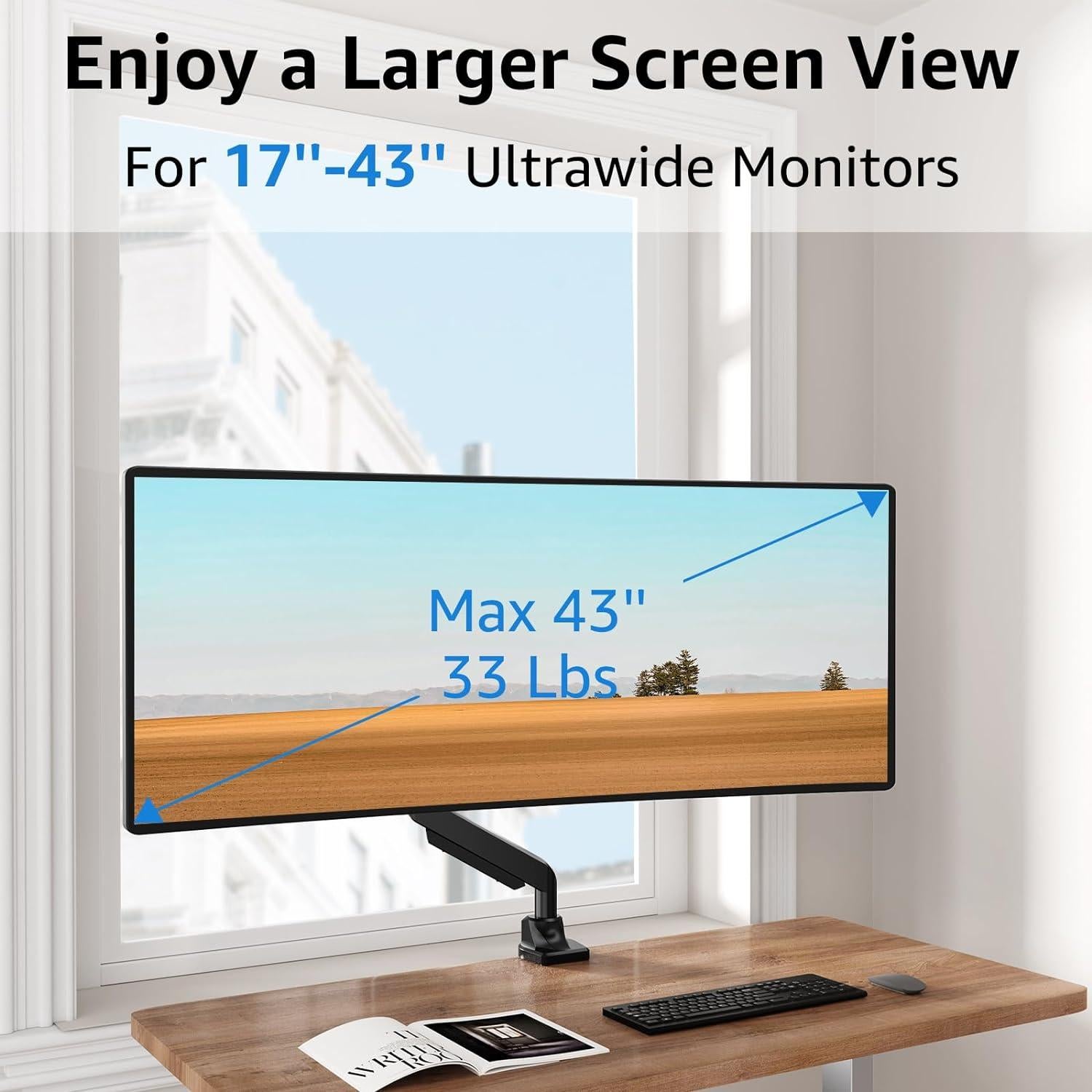 Soporte de Monitor MOUNTUP MU7011 para Pantallas 17-43"