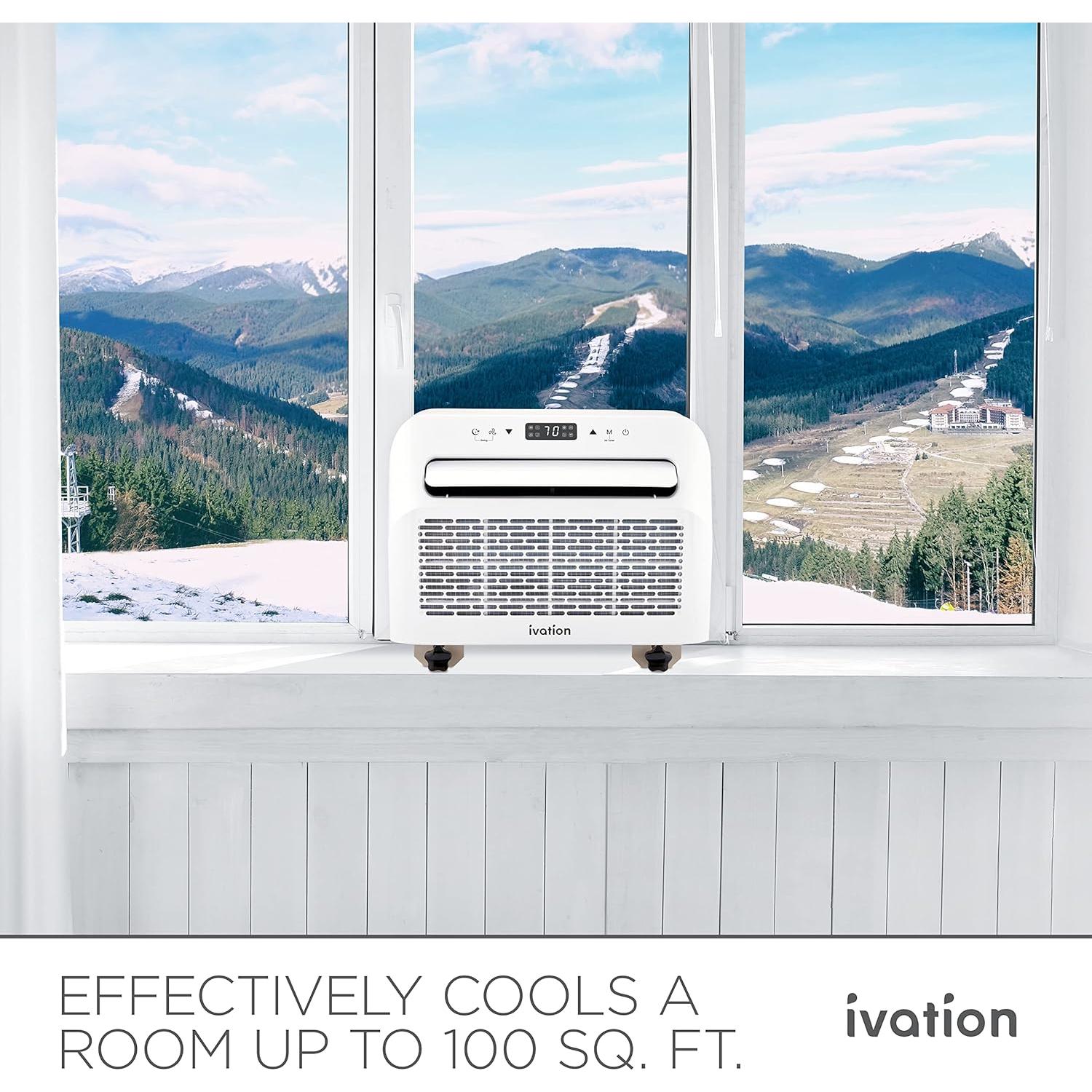 Aire Acondicionado Portátil Ivation 6500 BTU para Campers