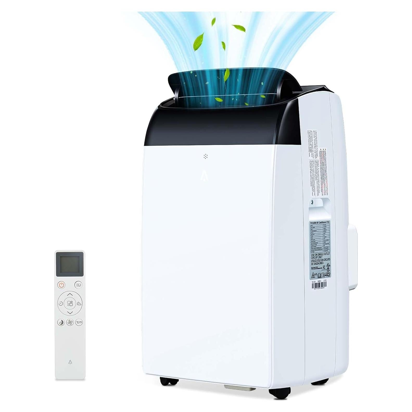 Aire Acondicionado Portátil 12000 BTU Towallmark 3 en 1 Blanco