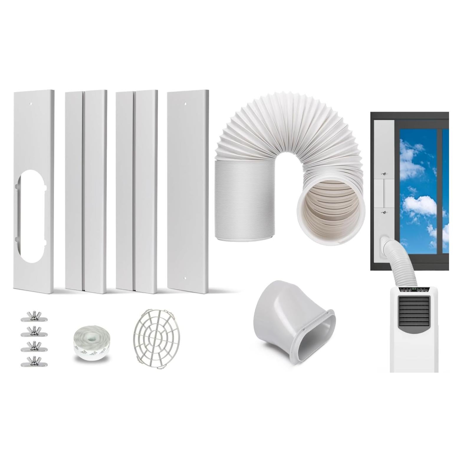 Kit Ventana Aire Acondicionado Portátil KLOLKUTTA 149.86 cm