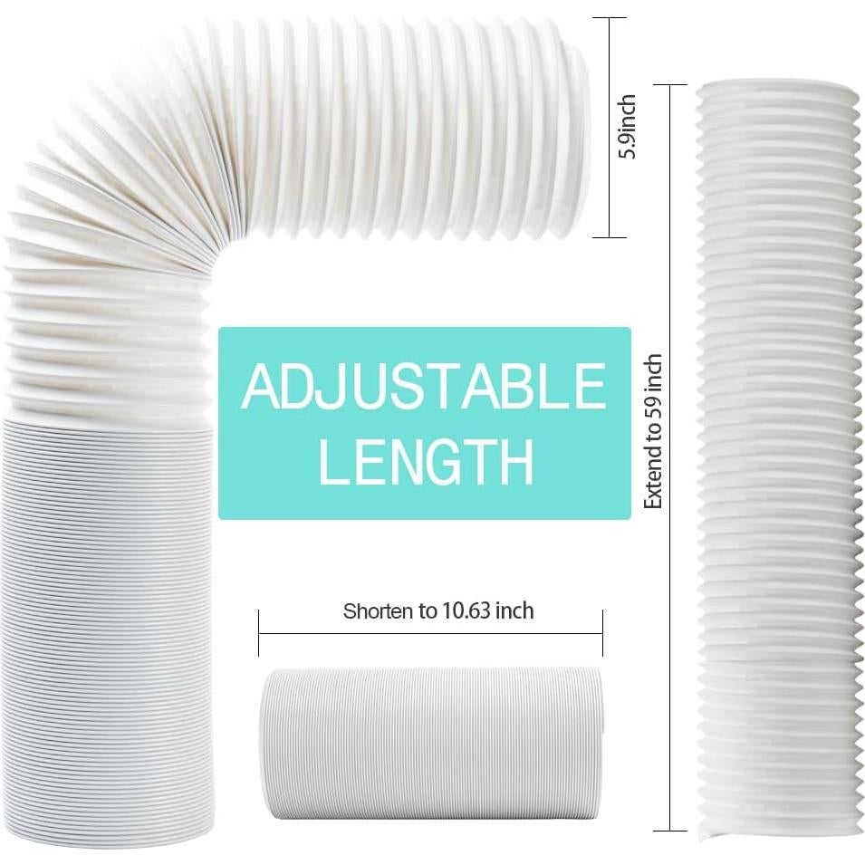 Kit Ventana Aire Acondicionado Portátil KLOLKUTTA 149.86 cm