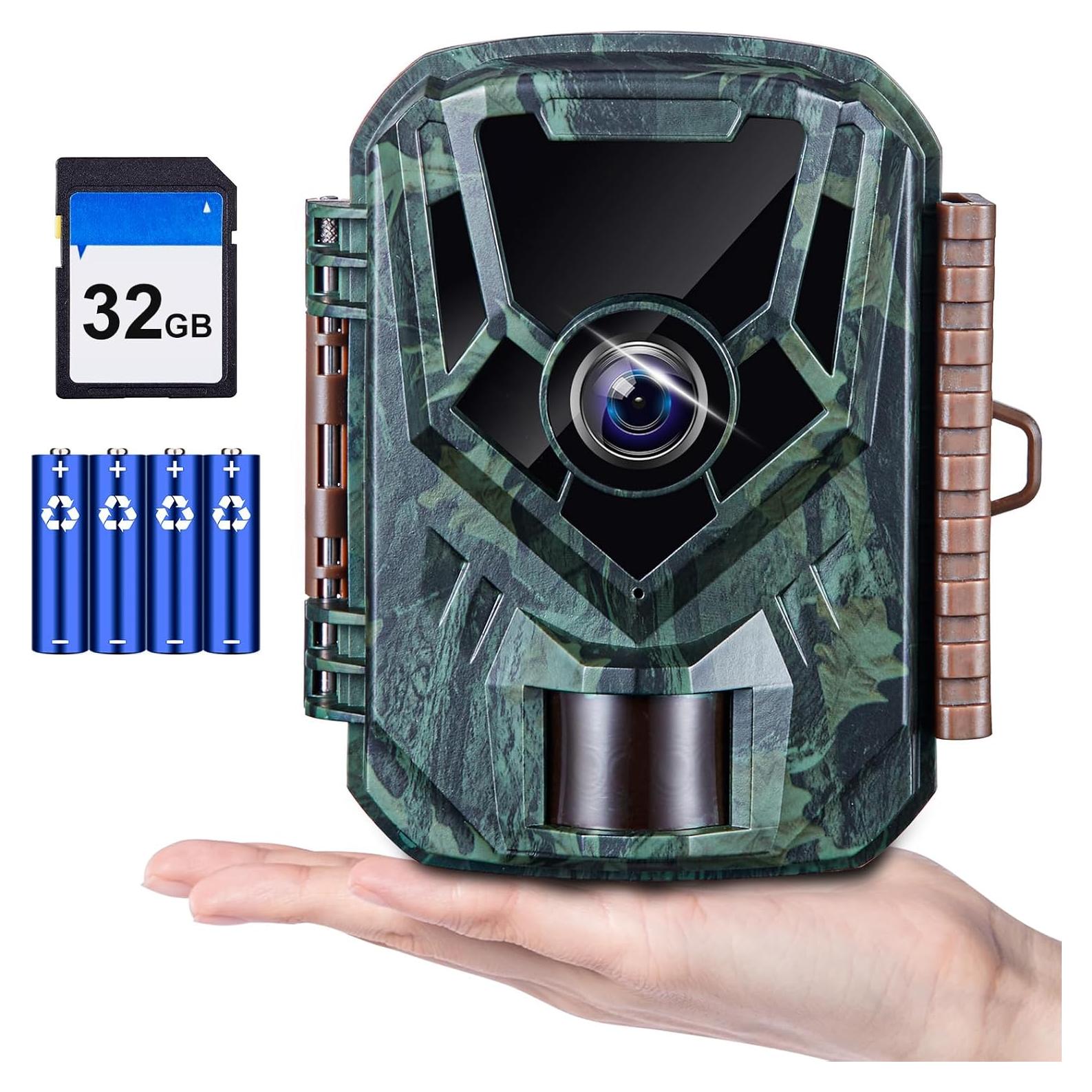 Cámara de sendero KJK 36MP 2.7K visión nocturna IP66