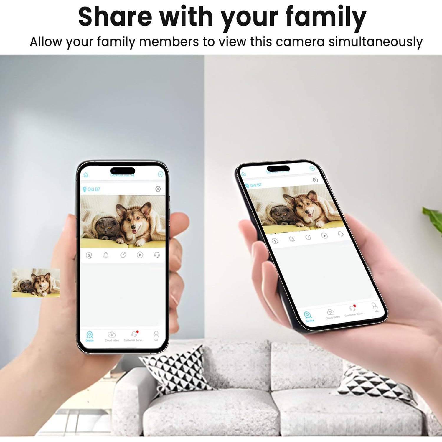 Cámara Espía WiFi 4K Vebiliki con Visión Nocturna