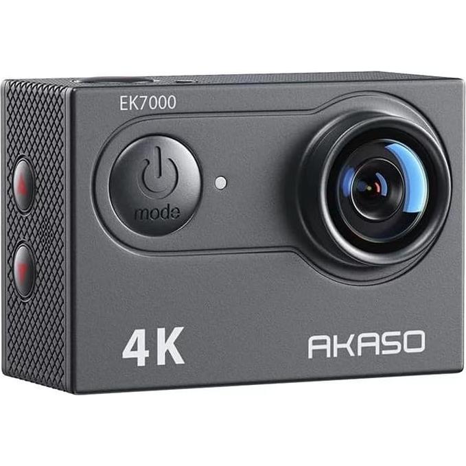 Cámara de Acción AKASO EK7000 4K 20MP WiFi EIS Negra