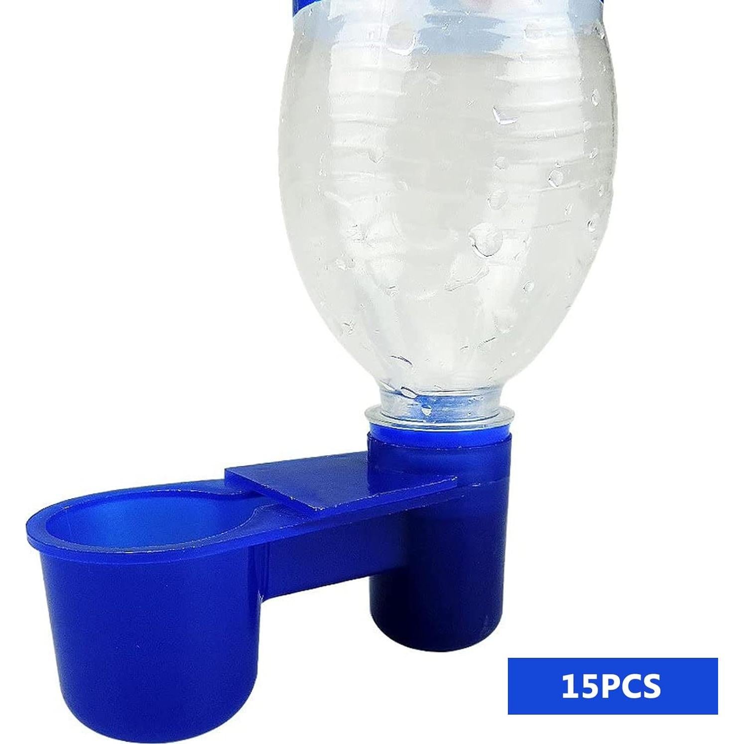 15 Tazas Automáticas para Aves Rongyang Azul 10.92 cm