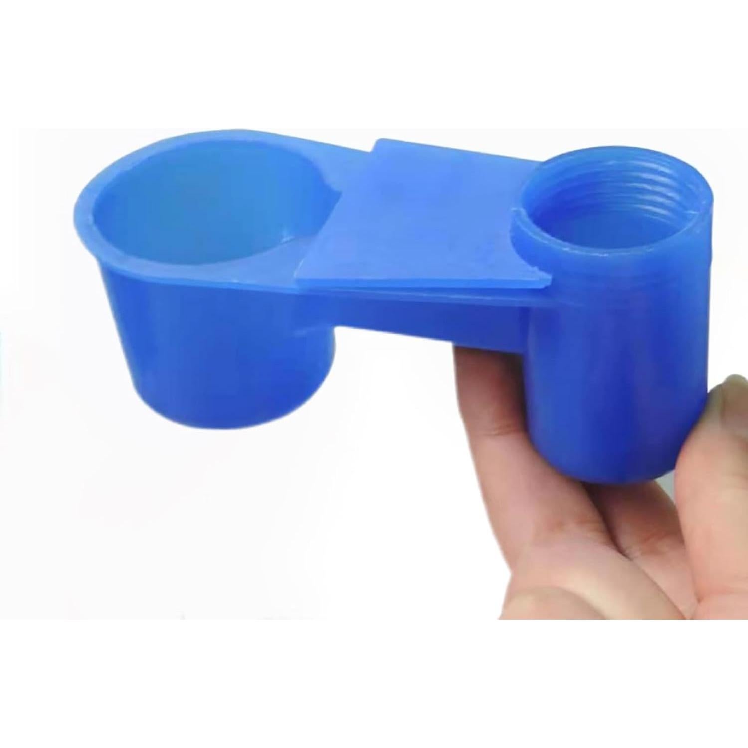 15 Tazas Automáticas para Aves Rongyang Azul 10.92 cm