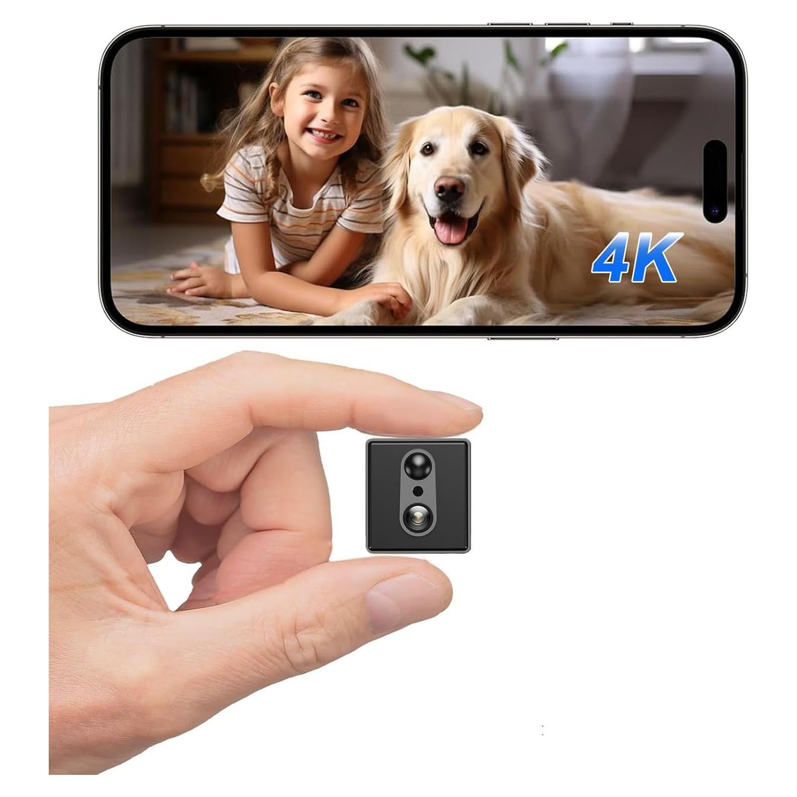 Cámara de Seguridad Inalámbrica 4K RXIMA con Visión Nocturna